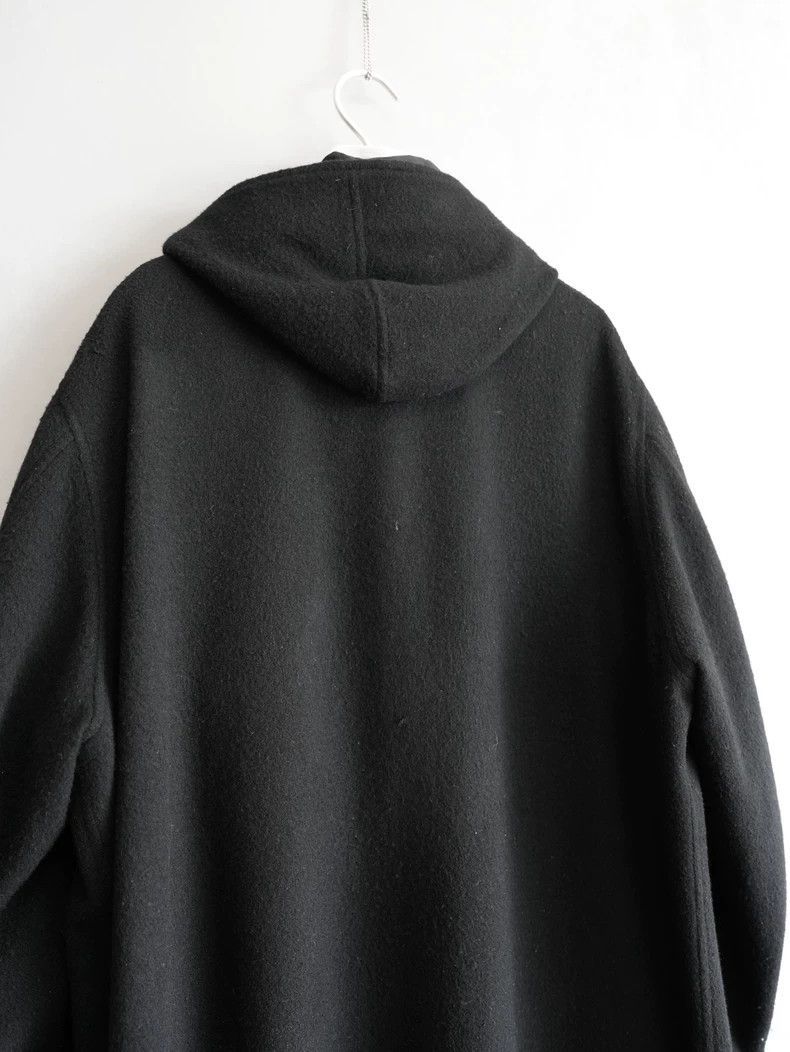 Yohji Yamamoto Yohji Yamamoto 19AW Hooded Hidden Button Coat 2504-Nextarro Size US L / EU 52-54 / 3 - 4 Thumbnail