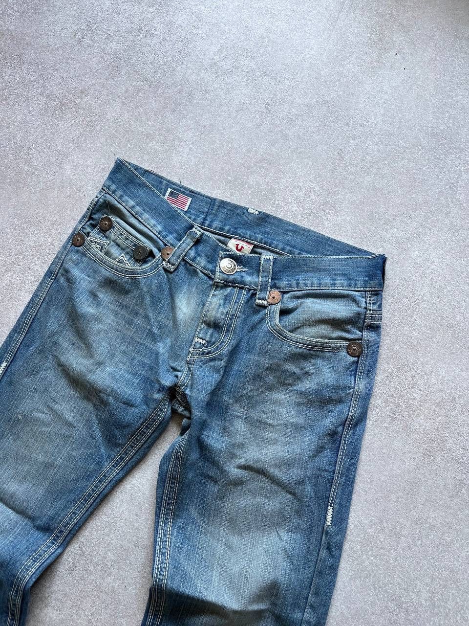 True Religion × Vintage Vintage True Religion Baggy Jeans Y2K 32 Size US 32 / EU 48 - 7 Thumbnail