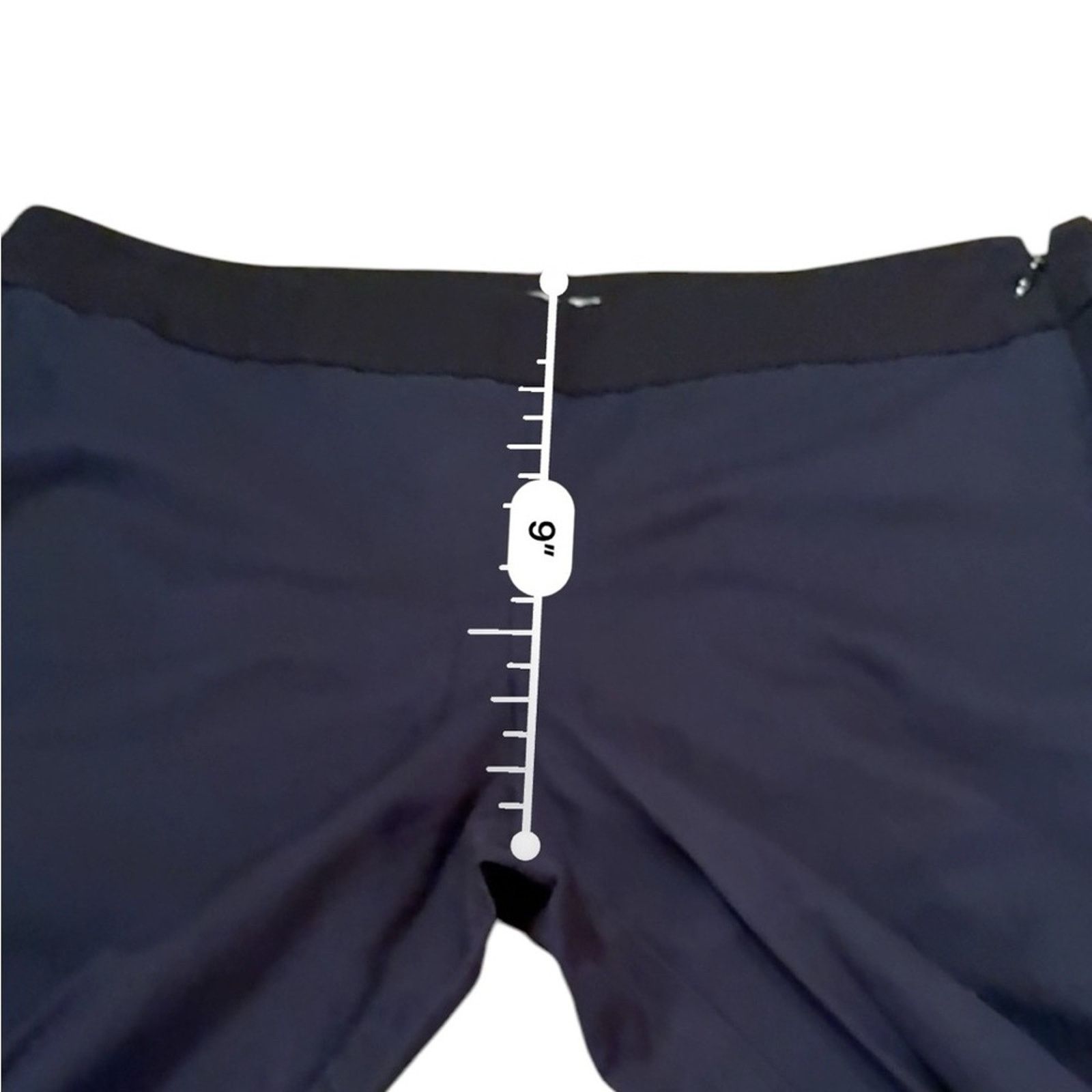 Derek Lam 10 Crosby Derek Lam 10 Crosby Navy Blue & Black Side Zip Skinny Pants Size 28" / US 6 / IT 42 - 12 Thumbnail