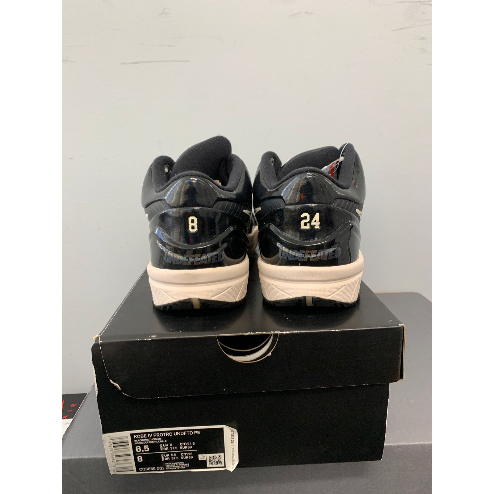 Nike Nike Kobe 4 Protro Undefeated Black Mamba Size 6.5 BRAND NEW Size US 6.5 / EU 39-40 - 4 Thumbnail