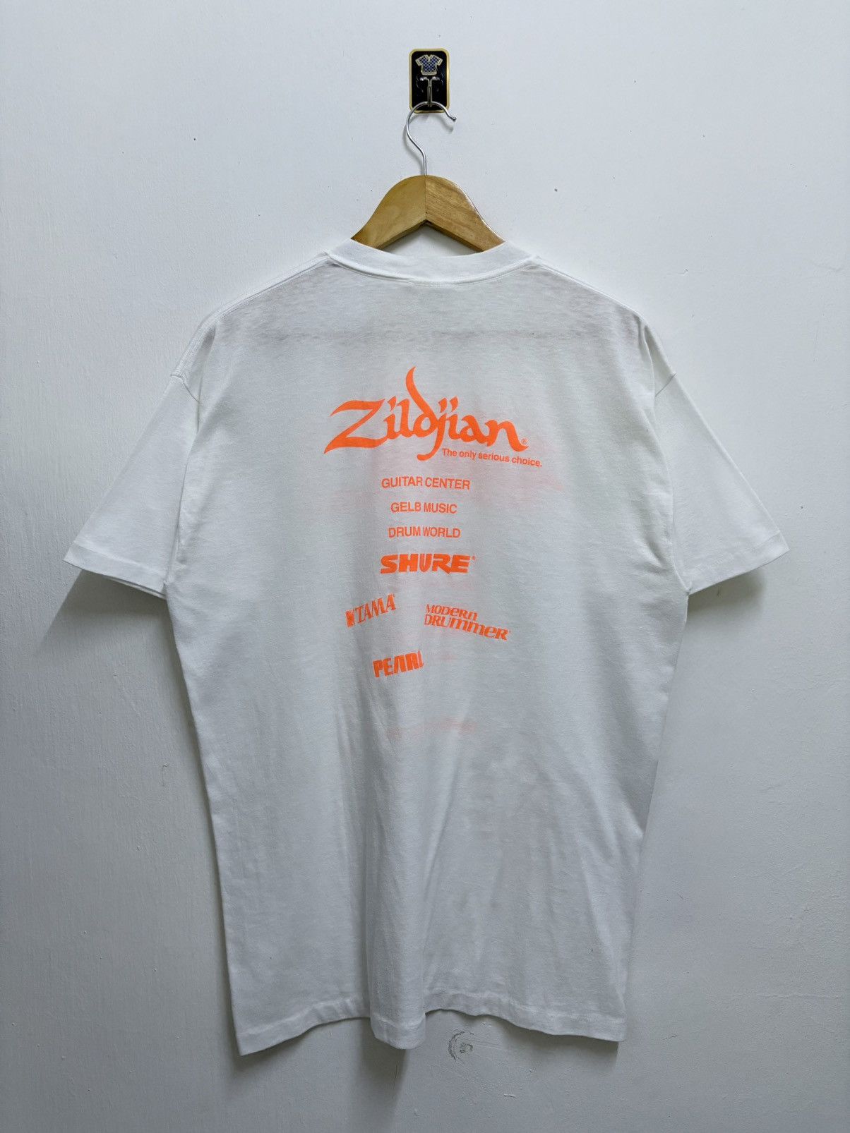 Band Tees Vintage 90's Avedis Zildjian - Day in San Francisco T-Shirt Size US M / EU 48-50 / 2 - 2 Thumbnail