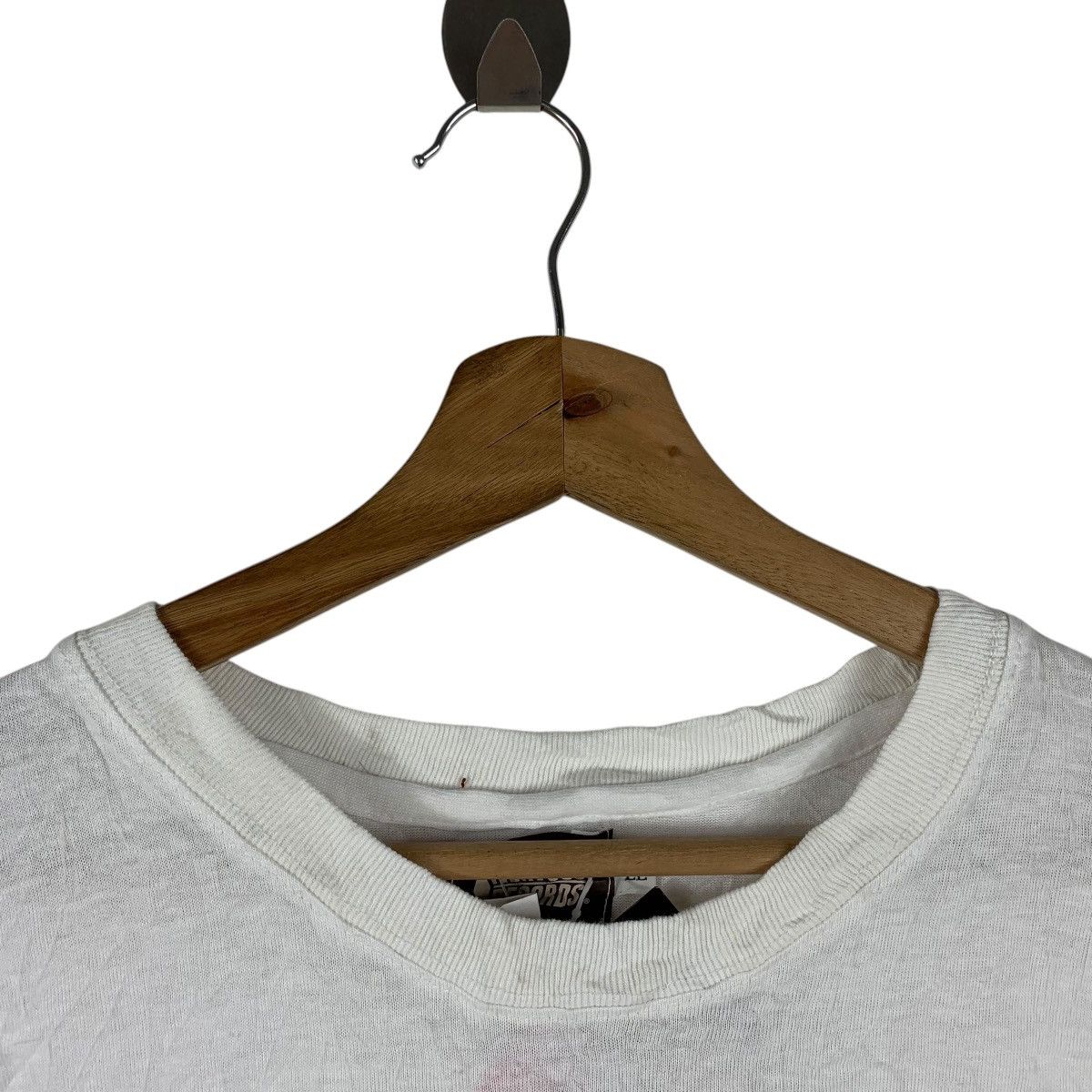 Band Tees Vintage deadstock NERVOUS RECORDS new york raptees tee Size US XL / EU 56 / 4 - 5 Thumbnail