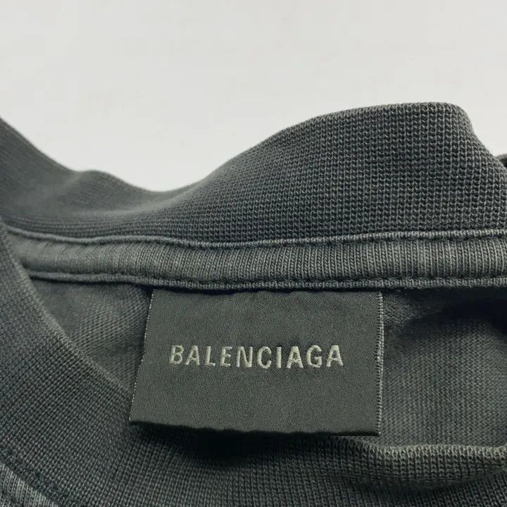 Balenciaga Balenciaga Balenciaga Black XXXL Graphic Short Sleeve TShi Size US XXL / EU 58 / 5 - 2 Thumbnail