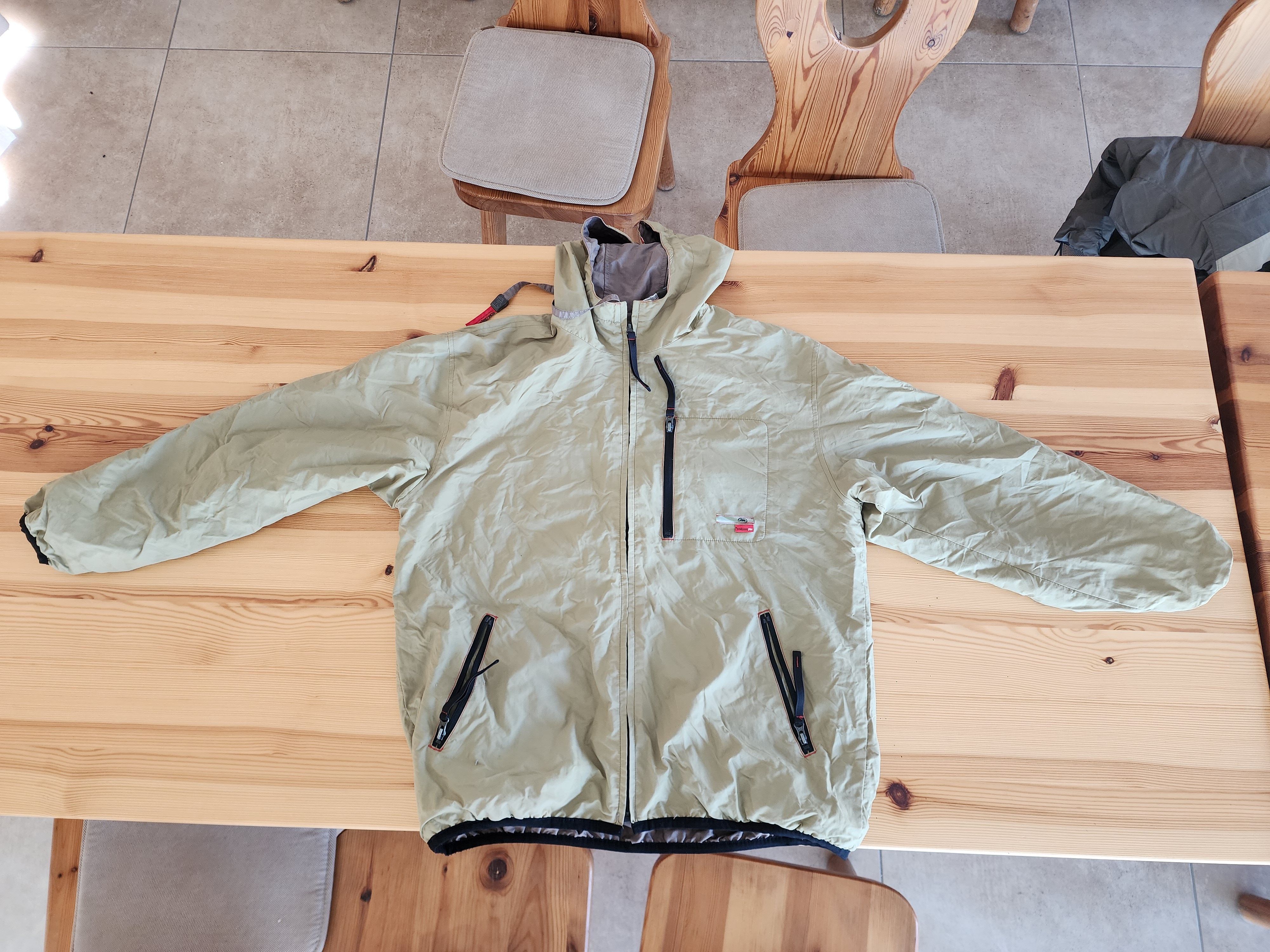 Ecko Unltd. Vintage Ecko Khaki Nylon Jacket Size US L / EU 52-54 / 3 - 1 Thumbnail