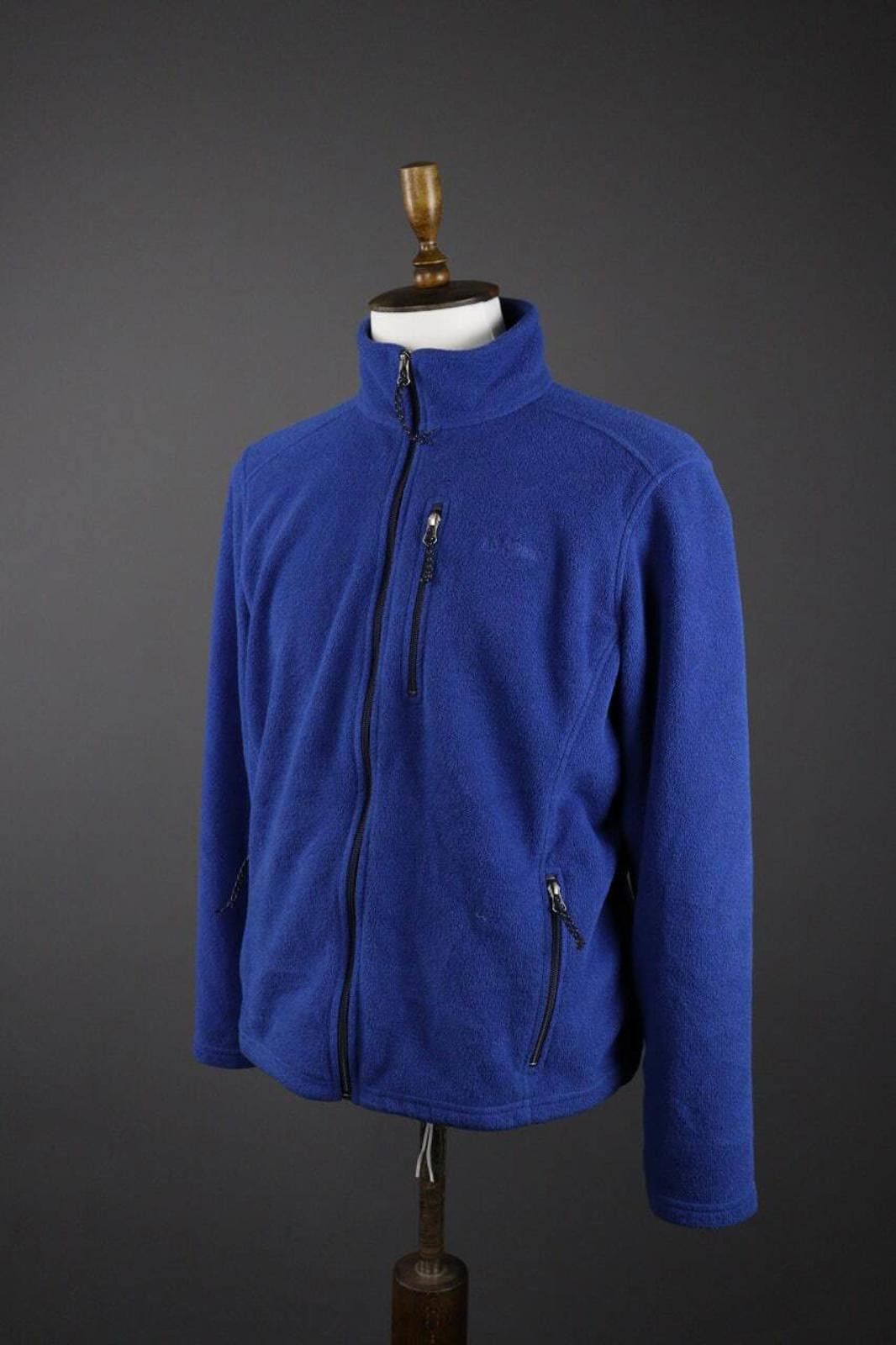 L.L. Bean Men L.L. Bean Blue Polartec Fleece Jacket Size L Size US L / EU 52-54 / 3 - 1 Thumbnail