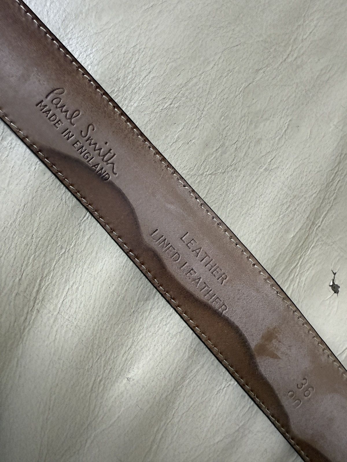 Paul Smith Vintage Paul Smith Belt with girl tatoo Size 36 - 6 Thumbnail