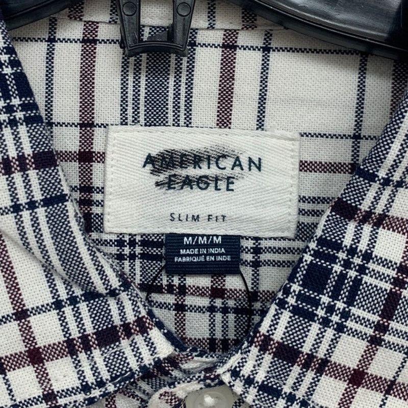 American Eagle Outfitters 2 New American Eagle Mens Medium Slim Fit Button Up Shirts Size US M / EU 48-50 / 2 - 4 Thumbnail