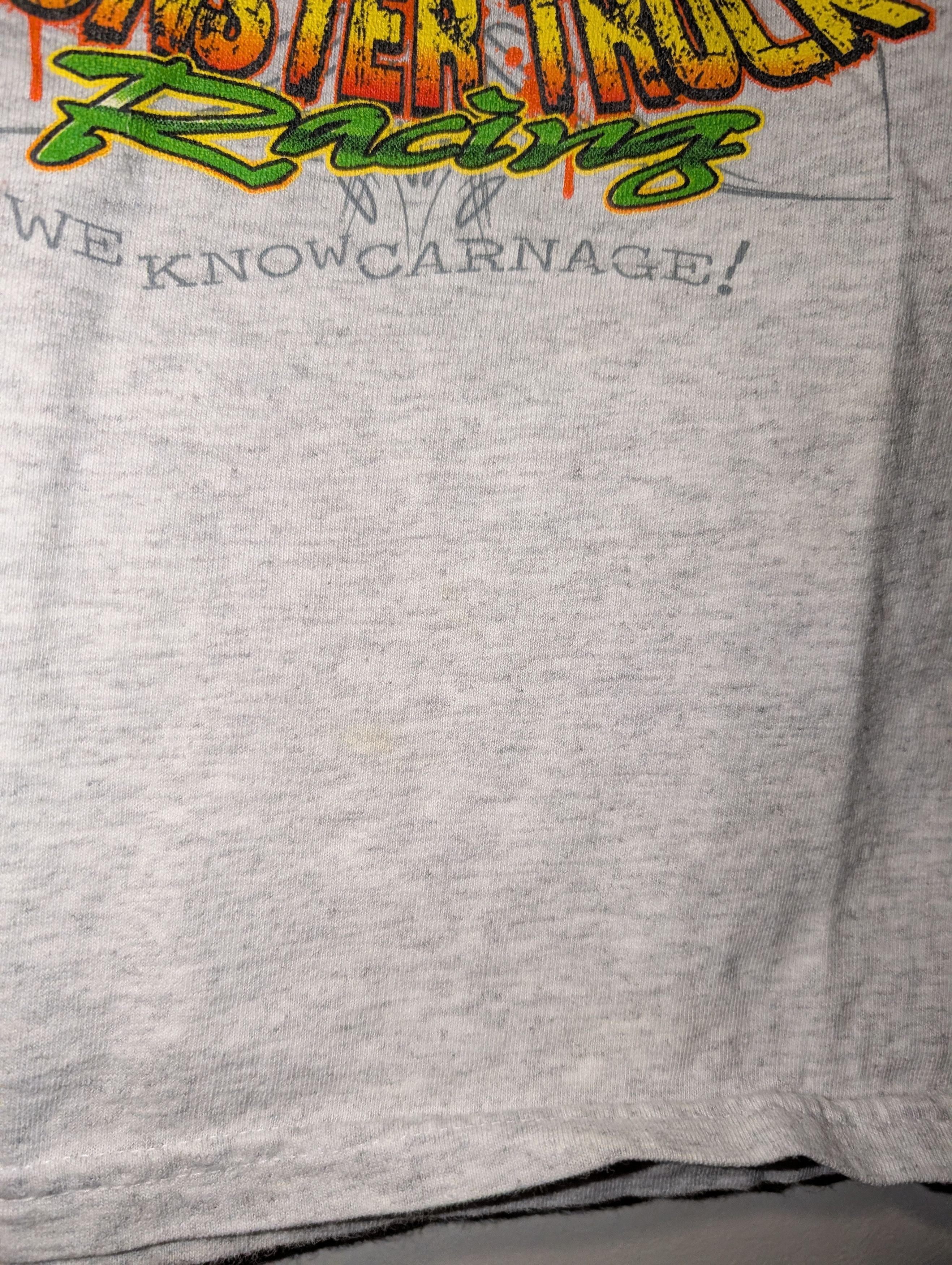 Gildan Avenger Monster Truck Racing T-Shirt YOUTH We Know Carnage Size US S / EU 44-46 / 1 - 6 Thumbnail