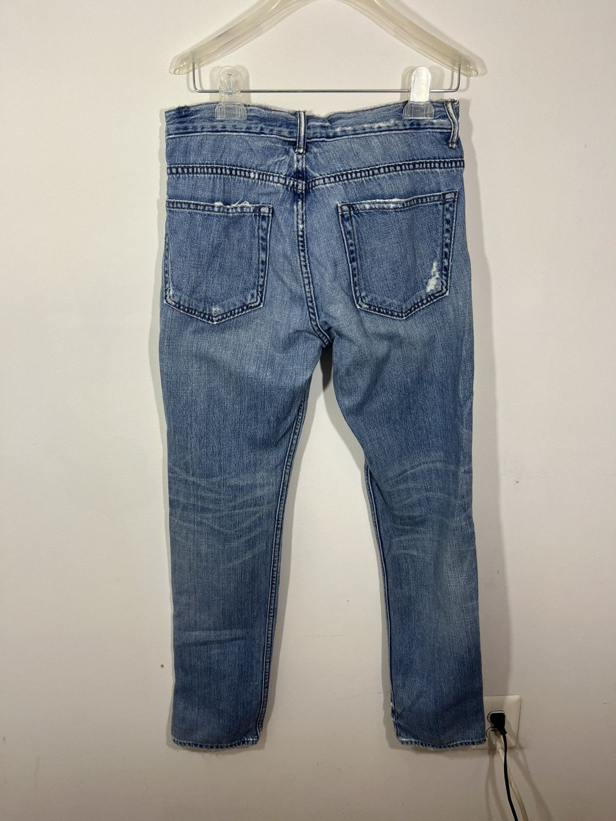 Helmut Lang Helmut Lang Vintage Denim Jeans Size US 29 - 2 Thumbnail