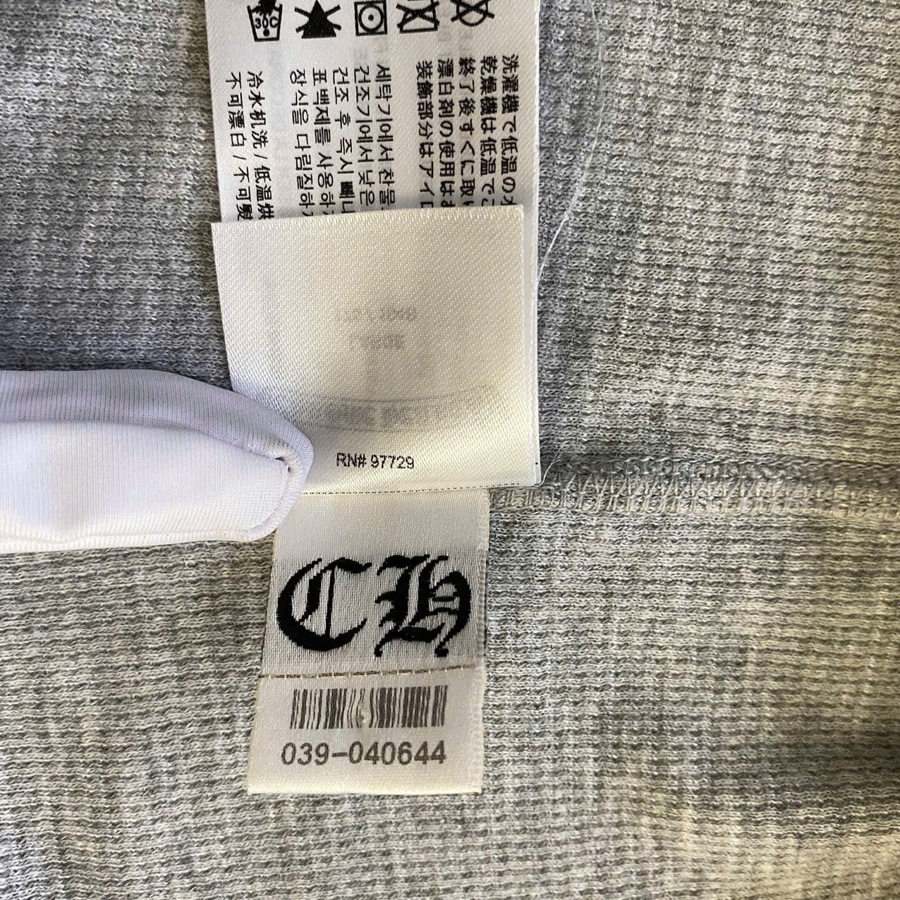 Chrome Hearts Chrome Hearts Dagger Thermal long t-shirt Gray Size L / US 10 / IT 46 - 5 Thumbnail