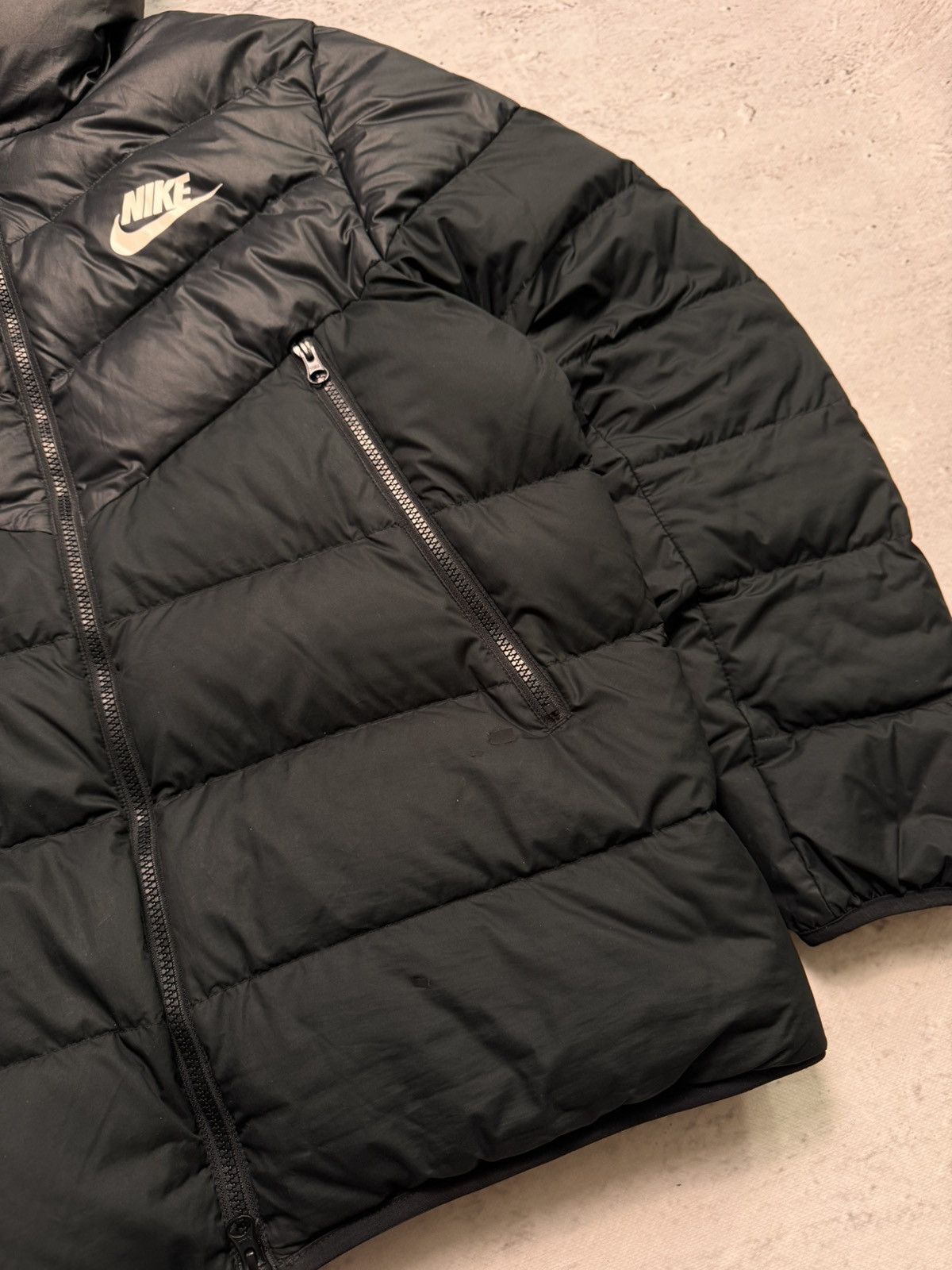 Nike × Nike ACG NIKE PUFFER DOWN BASIC LOGO OVERSIZE NYLON JACKET Size US L / EU 52-54 / 3 - 7 Thumbnail