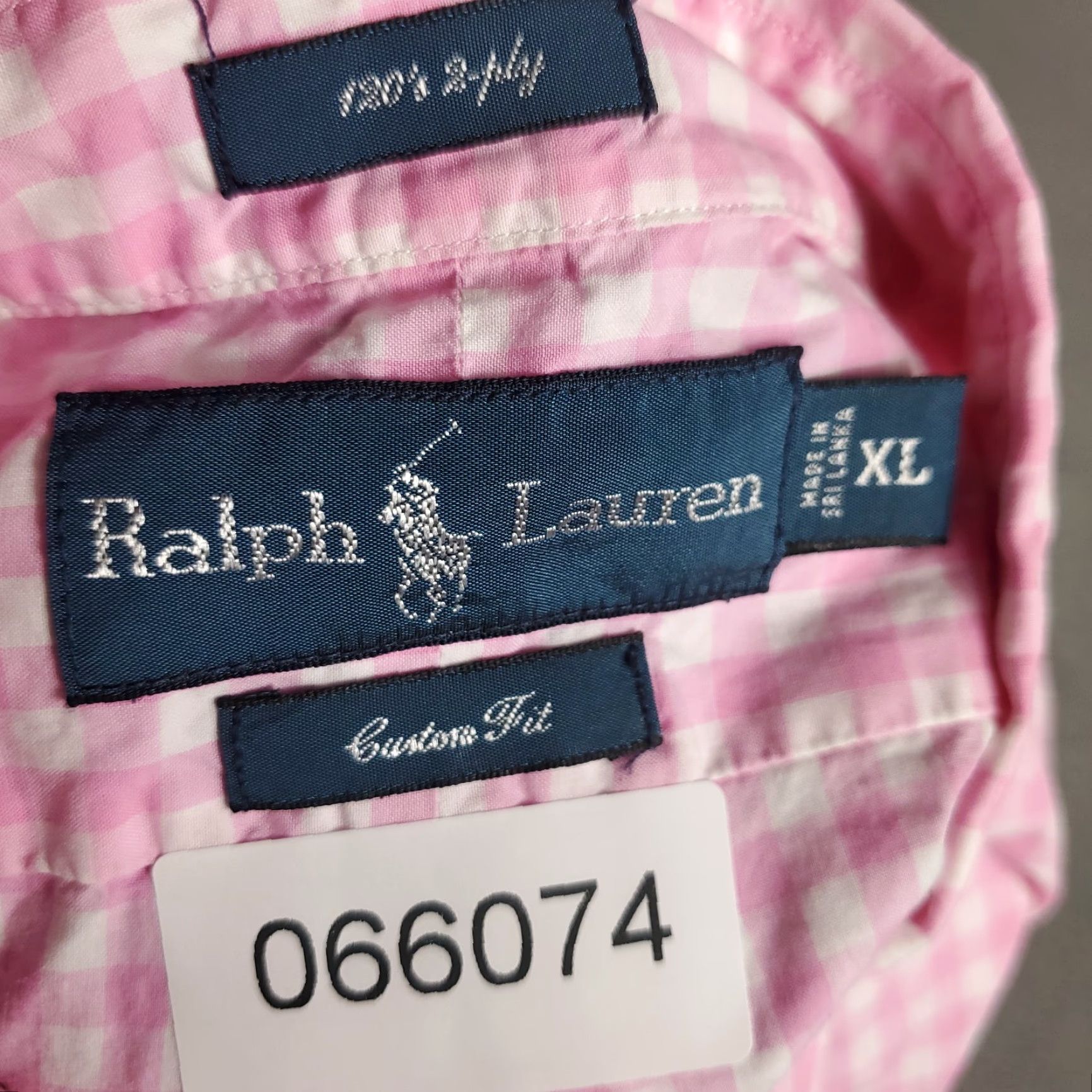 Ralph Lauren Ralph Lauren Shirt Mens XL Pink Check Pony Button Up Long Sleeve Size US XL / EU 56 / 4 - 7 Thumbnail