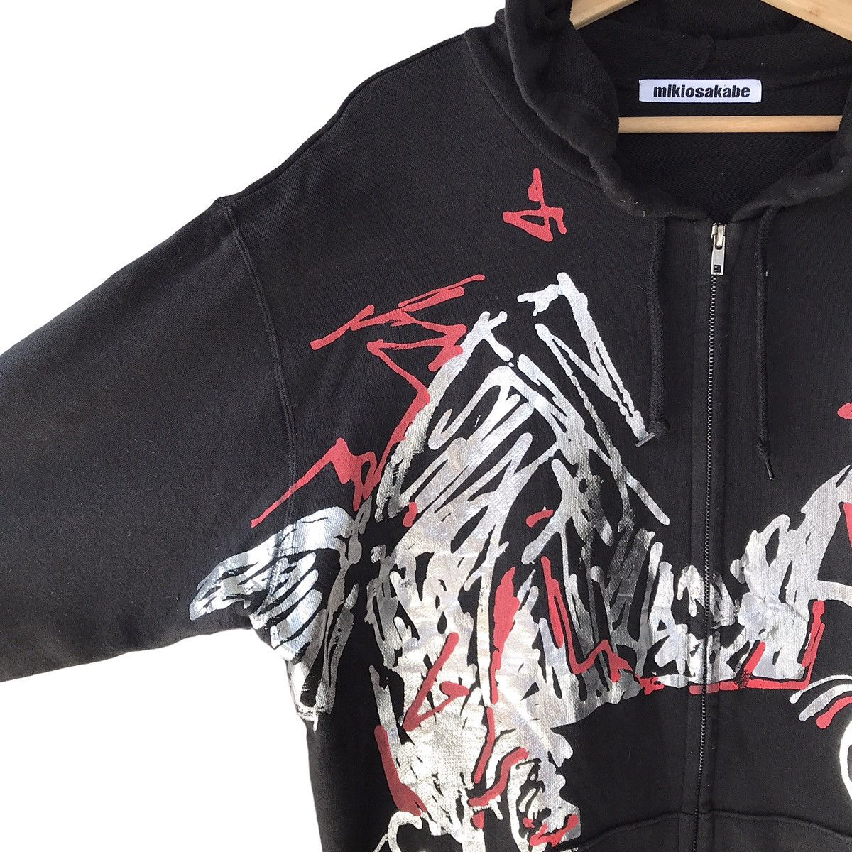 Designer × Japanese Brand Mikio Sakabe Tokyo Designer Anime Sketch Zip-Up Hoodie Size US L / EU 52-54 / 3 - 4 Thumbnail