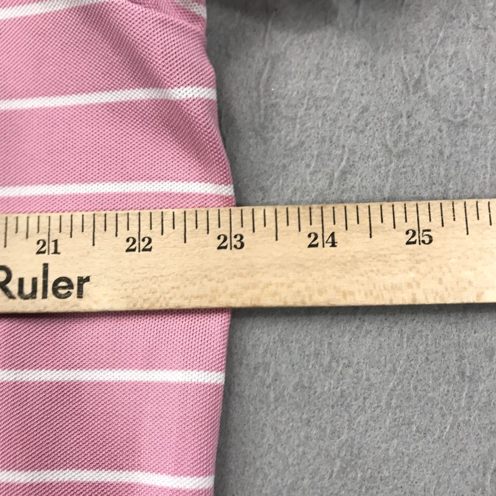 RLX Ralph Lauren RLX Ralph Lauren Polo Shirt Mens Large Pink Striped Golf Stretch Polo Shirt - RLX Polo Golf Sports Activewear Casual Mens Large Pink Size US L / EU 52-54 / 3 - 7 Thumbnail
