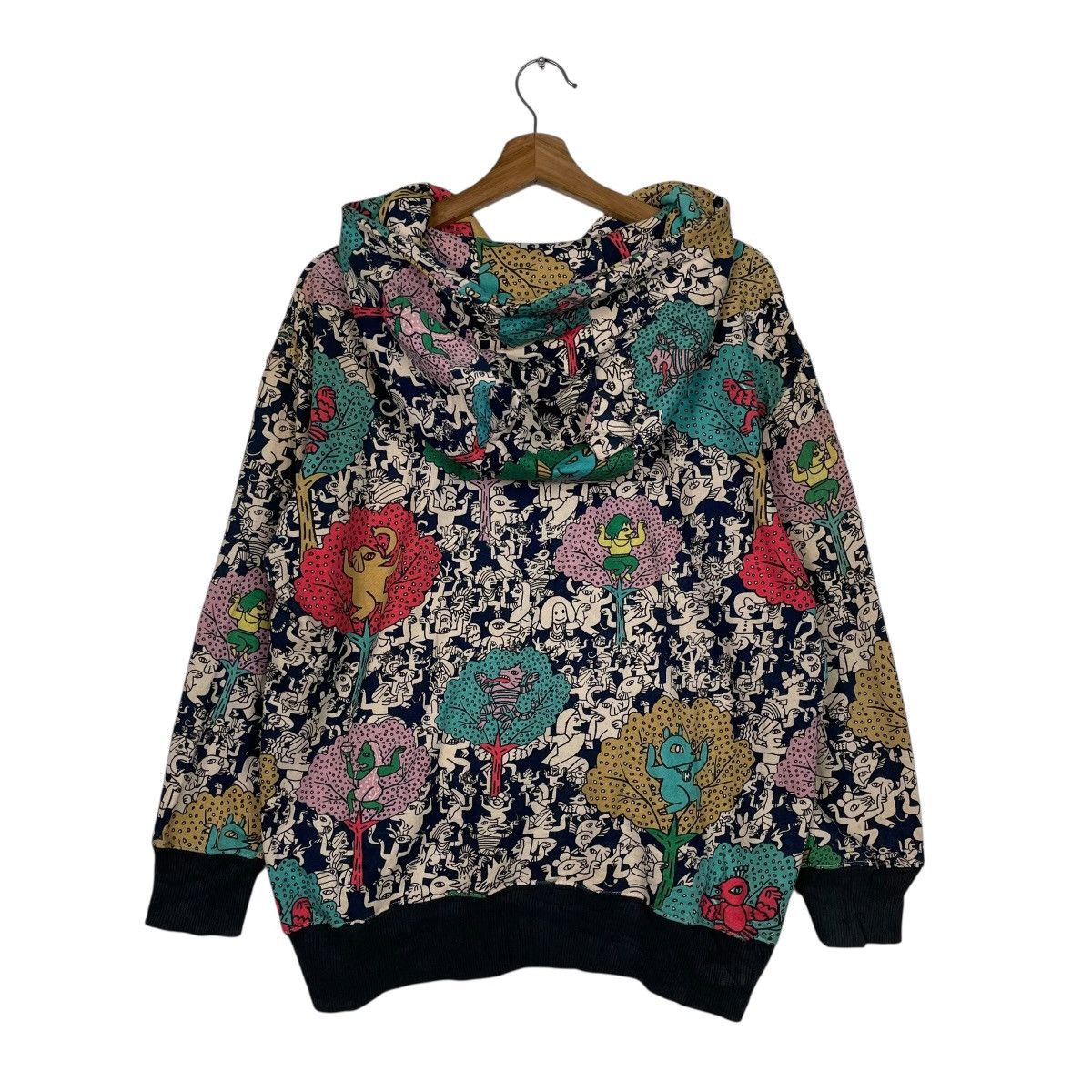 mercibeaucoup Mercibeaucoup Full Print Zipper Hoodie Size US S / EU 44-46 / 1 - 7 Thumbnail