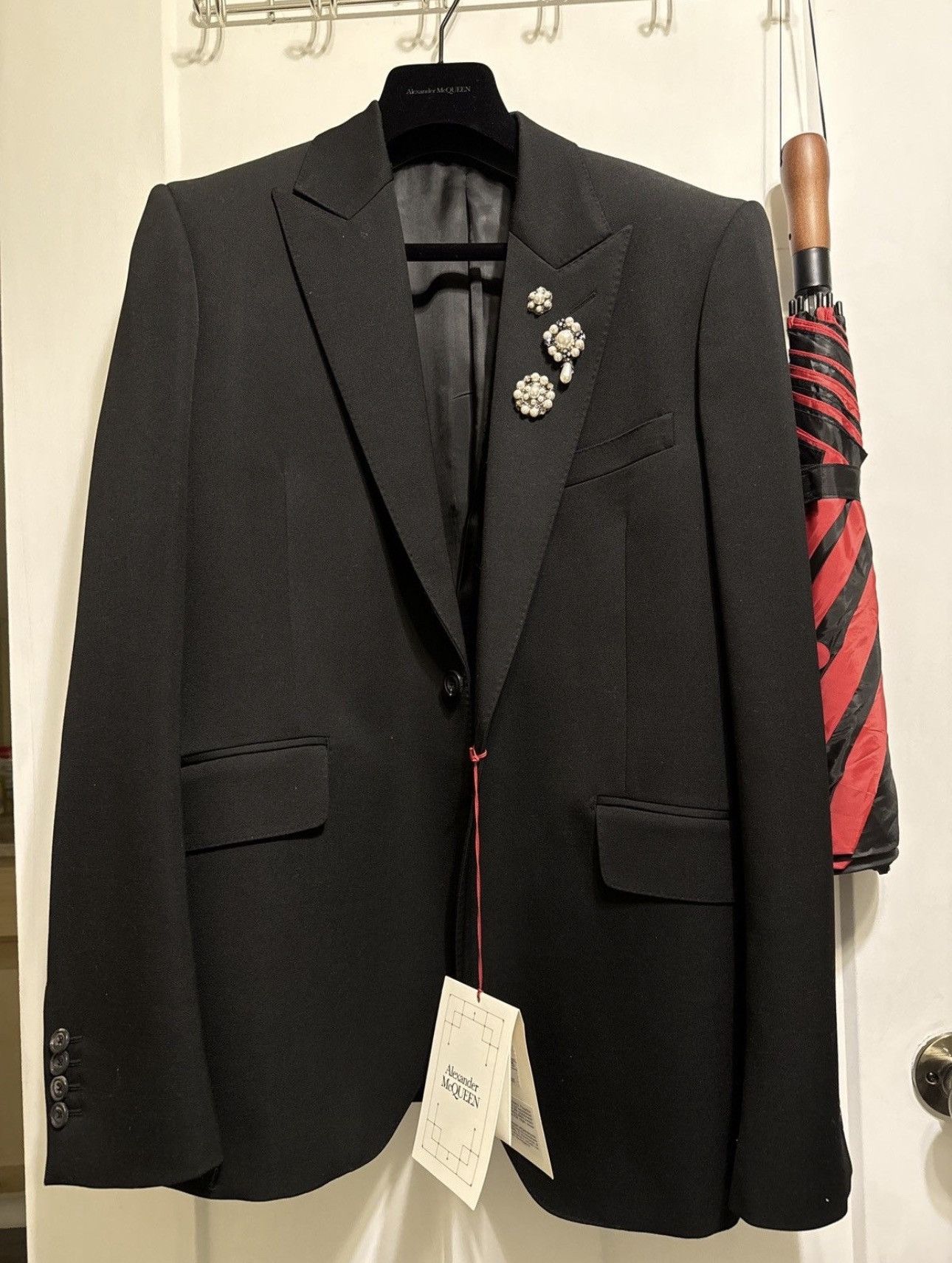 Alexander McQueen Alexander McQueen Suit Blazer Size 52R - 5 Thumbnail