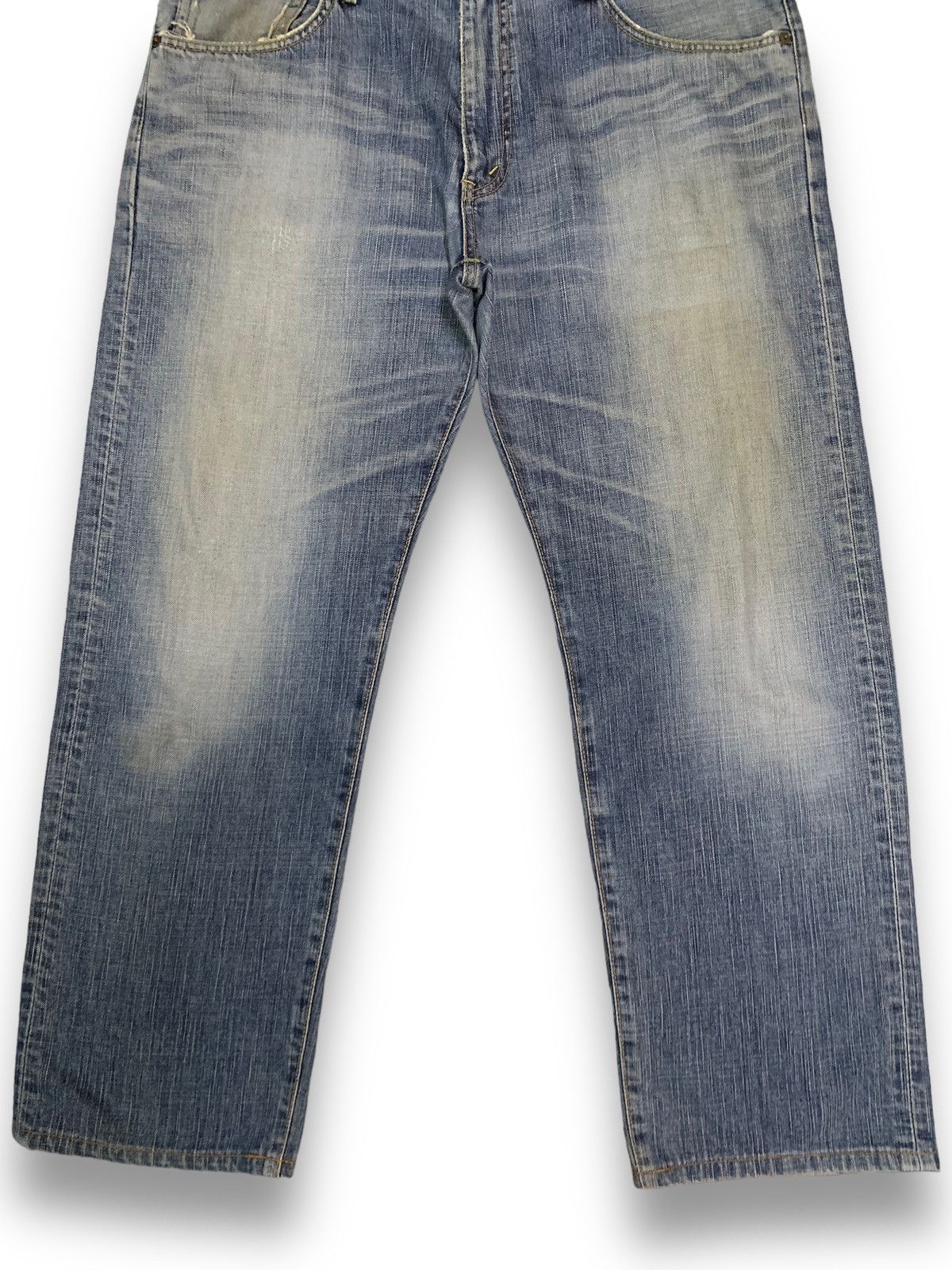 Edwin Vintage Y2K Edwin 503Z Rusty Mud Wash Baggy Jeans Size US 36 / EU 52 - 9 Thumbnail
