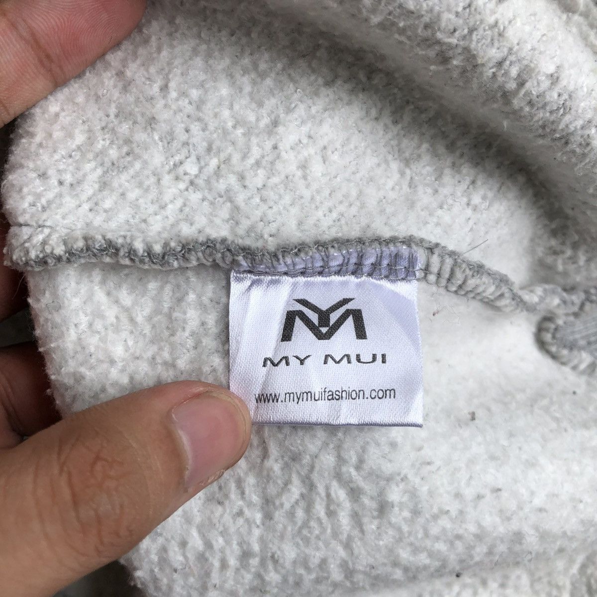 20471120 2000s My Mui Distressed Fur Ziphoodie Grey Ifsixwasnine Lgb Size US XL / EU 56 / 4 - 15 Thumbnail
