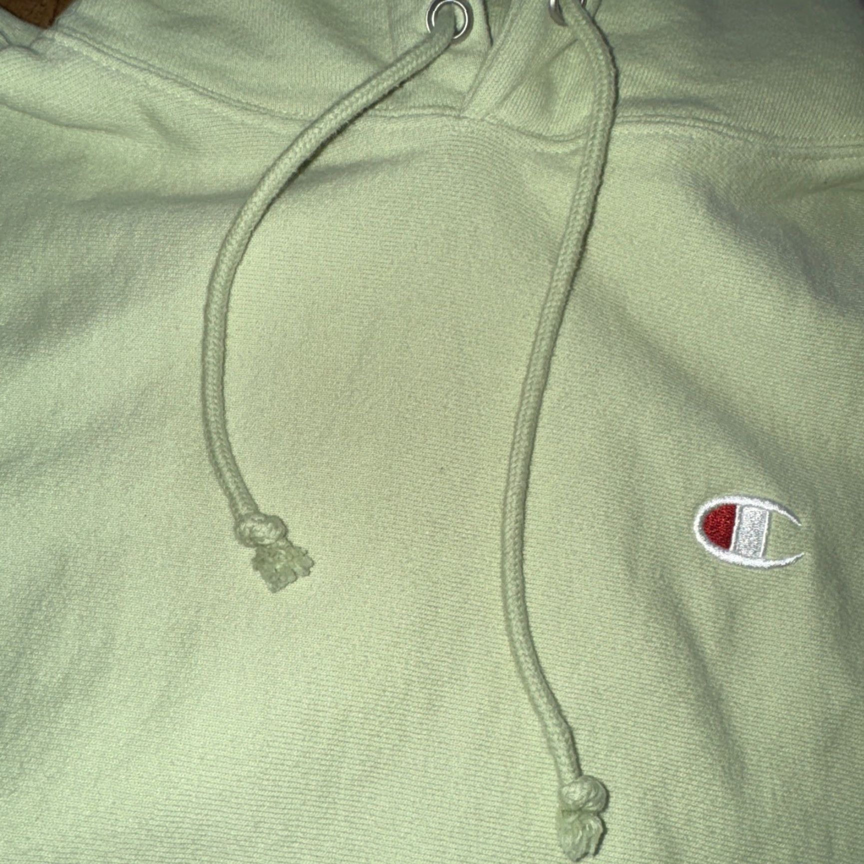 Champion Champion Hoodie Mens Regular Medium Green Key Lime 90s Streetwear Reversible Pockets Pullover Reverse Weave Size US M / EU 48-50 / 2 - 3 Thumbnail