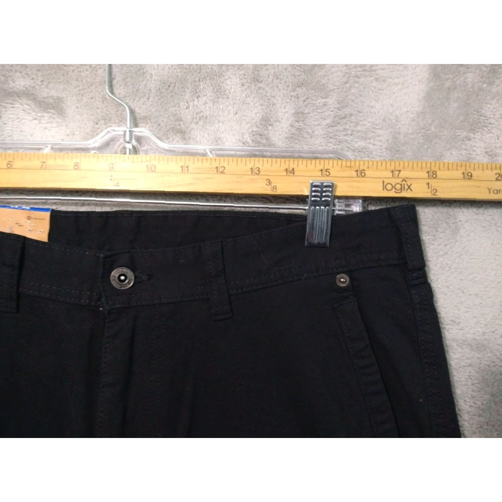 Eddie Bauer Eddie Bauer Pants Mens 36x32 Black Canvas Workwear Straight Pocket(5-Pocket) Regular Size US 36 / EU 52 - 3 Thumbnail