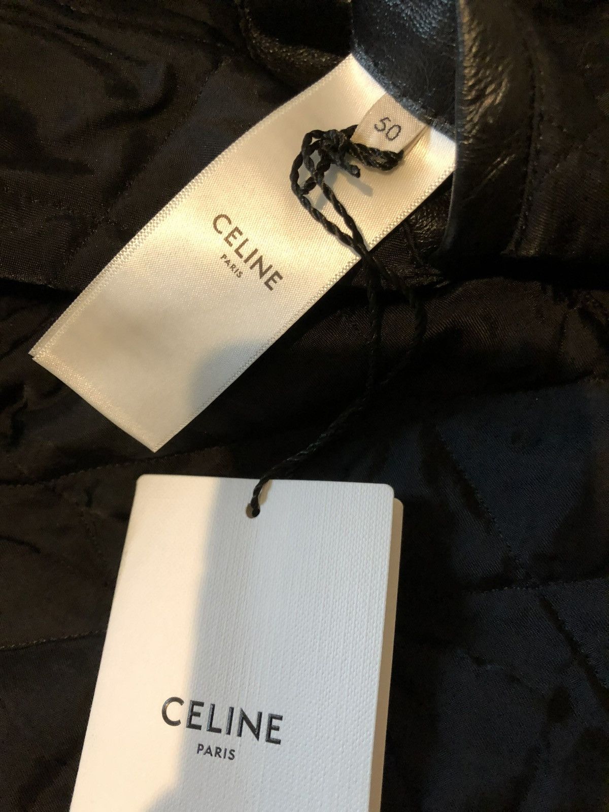 Celine Cafe racer leather jacket Size US M / EU 48-50 / 2 - 7 Thumbnail