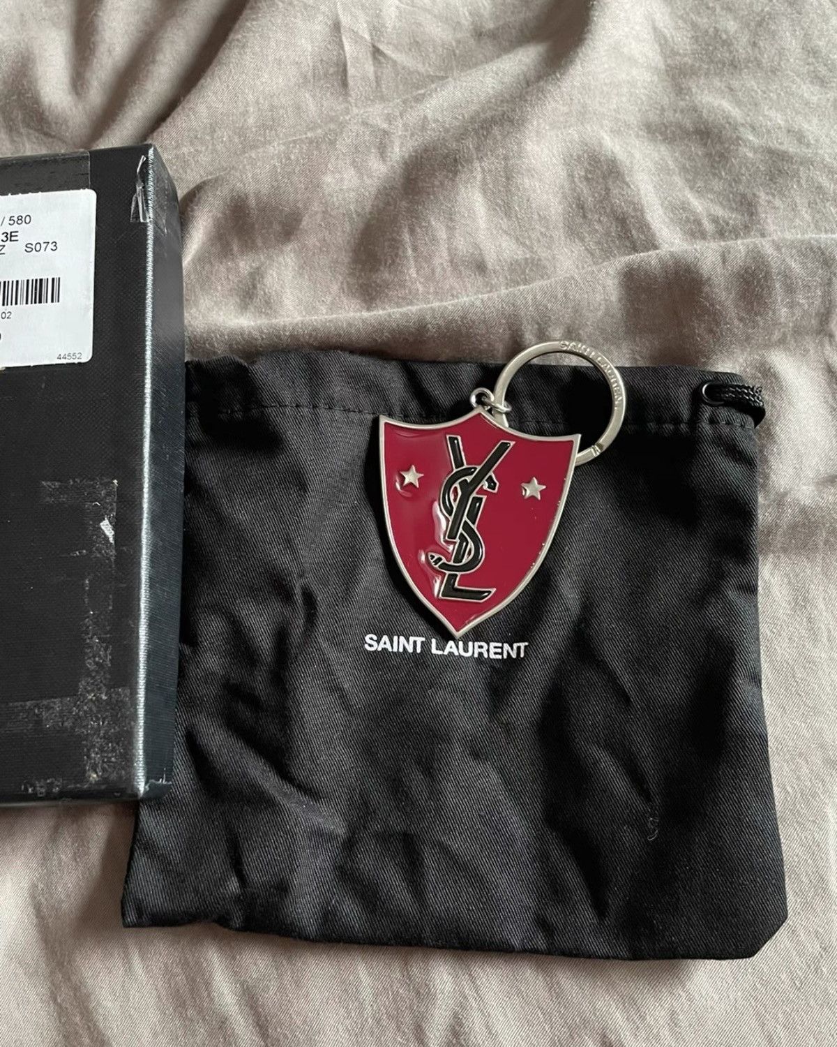 Saint Laurent Paris Saint Laurent Shield Logo Keychain Size ONE SIZE - 3 Thumbnail