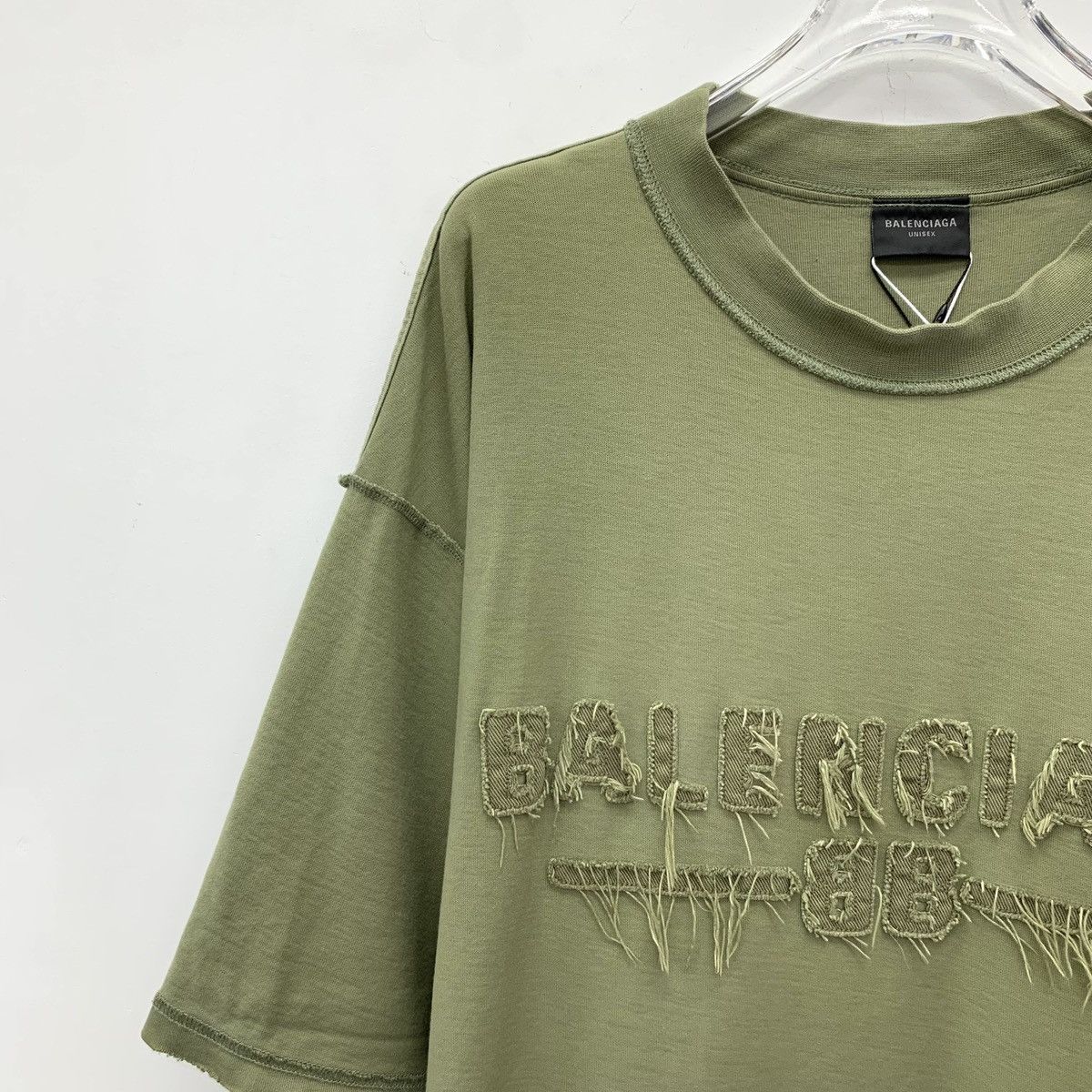 Balenciaga Balenciaga Logo Letter Embroidery Short Sleeve T-shirt K26WX Size US S / EU 44-46 / 1 - 3 Thumbnail