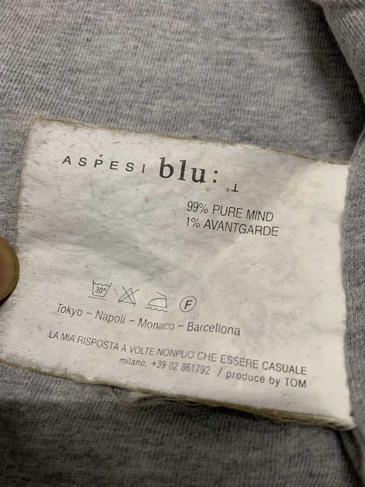 Vintage Aspesi blu jacket Size US M / EU 48-50 / 2 - 9 Thumbnail