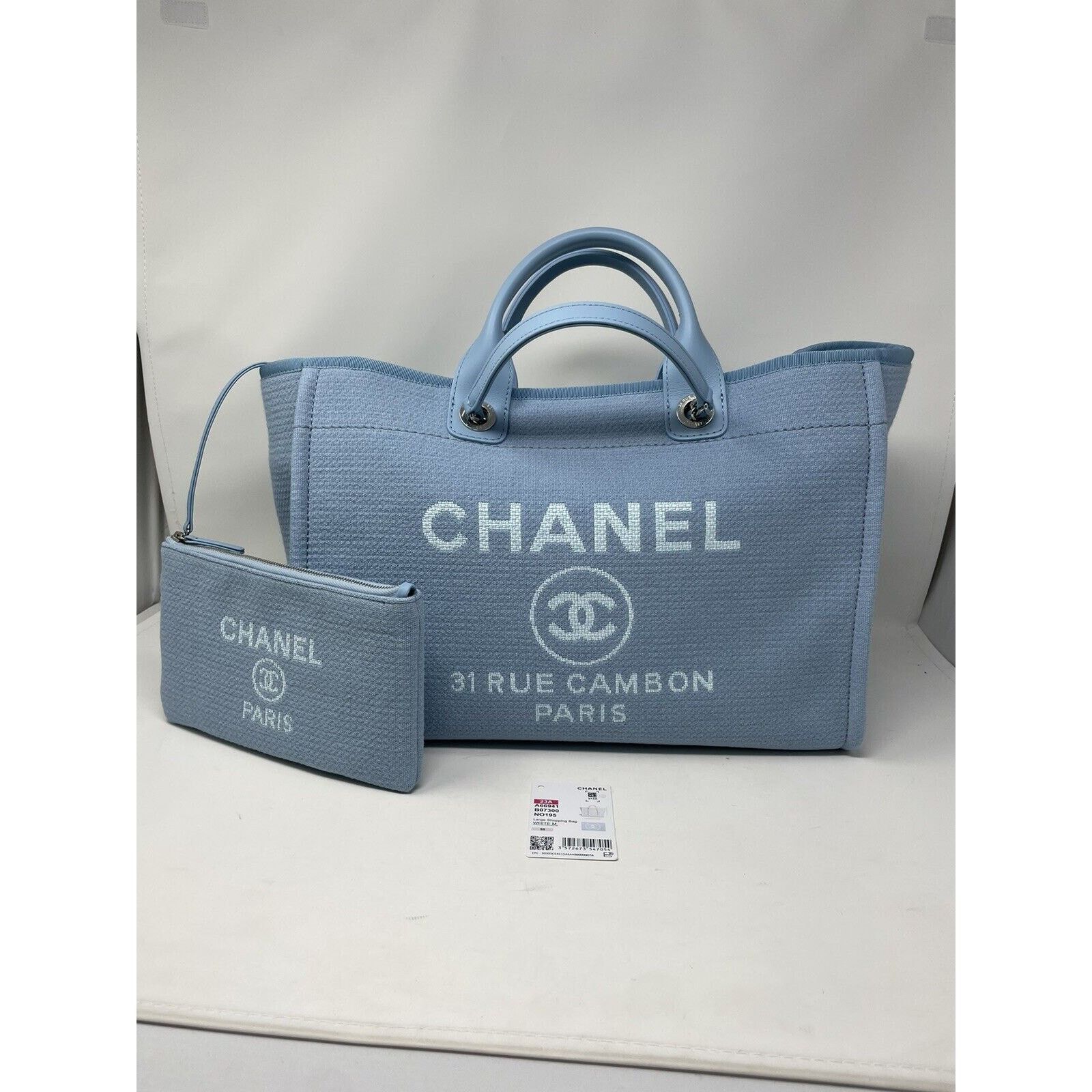 Chanel Chanel Deauville Large Shopping Tote 23A NEW Size ONE SIZE - 2 Thumbnail