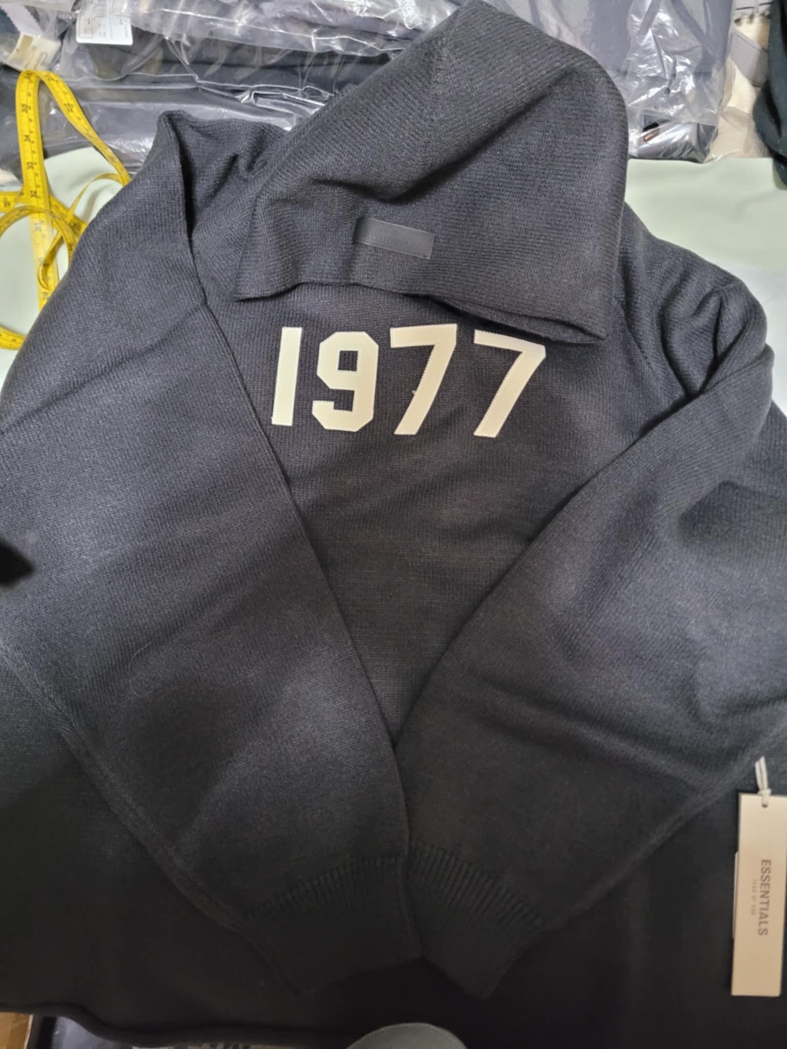 Fear of God sz S Fear of God Essentials 1977 Knit Hoodie Iron Size US S / EU 44-46 / 1 - 4 Thumbnail