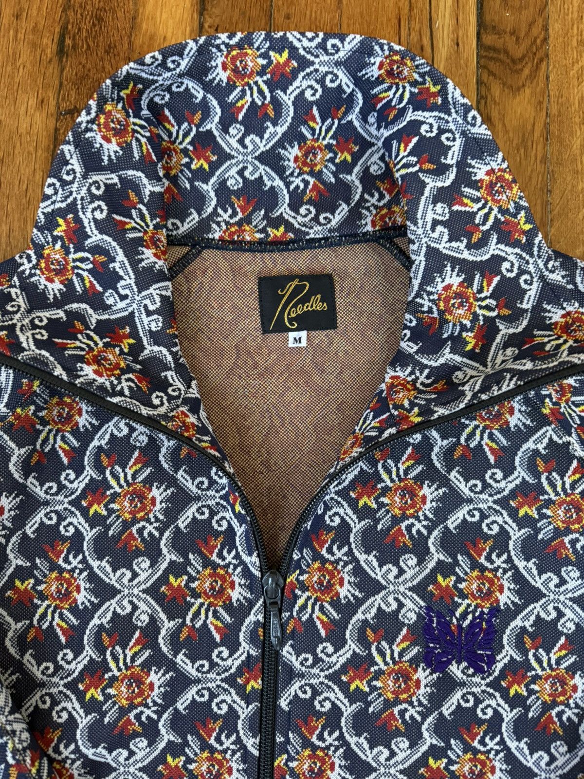 Needles Needles Japan Jacquard Track Suit Jacket Medium Size US M / EU 48-50 / 2 - 4 Thumbnail