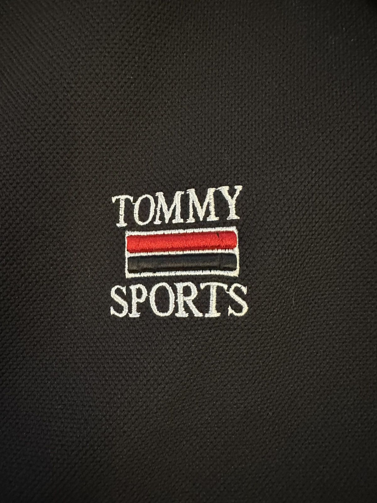 Tommy Hilfiger Vintage Tommy Sports Zip Polo Shirt Size US XL / EU 56 / 4 - 2 Thumbnail