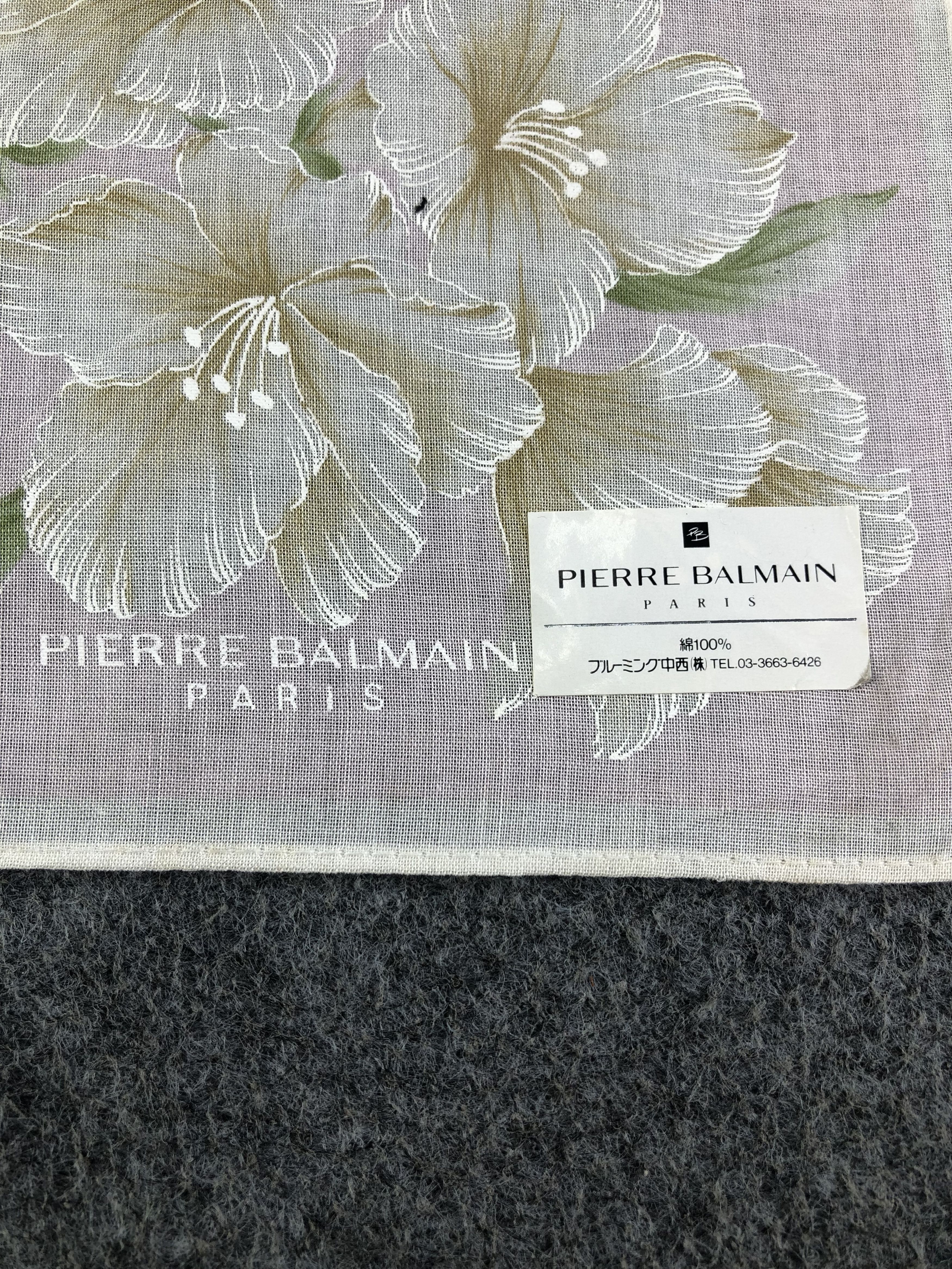 Pierre Balmain × Vintage Pierre Balmain Handkerchief / Bandana / Neckerchief Size ONE SIZE - 5 Thumbnail