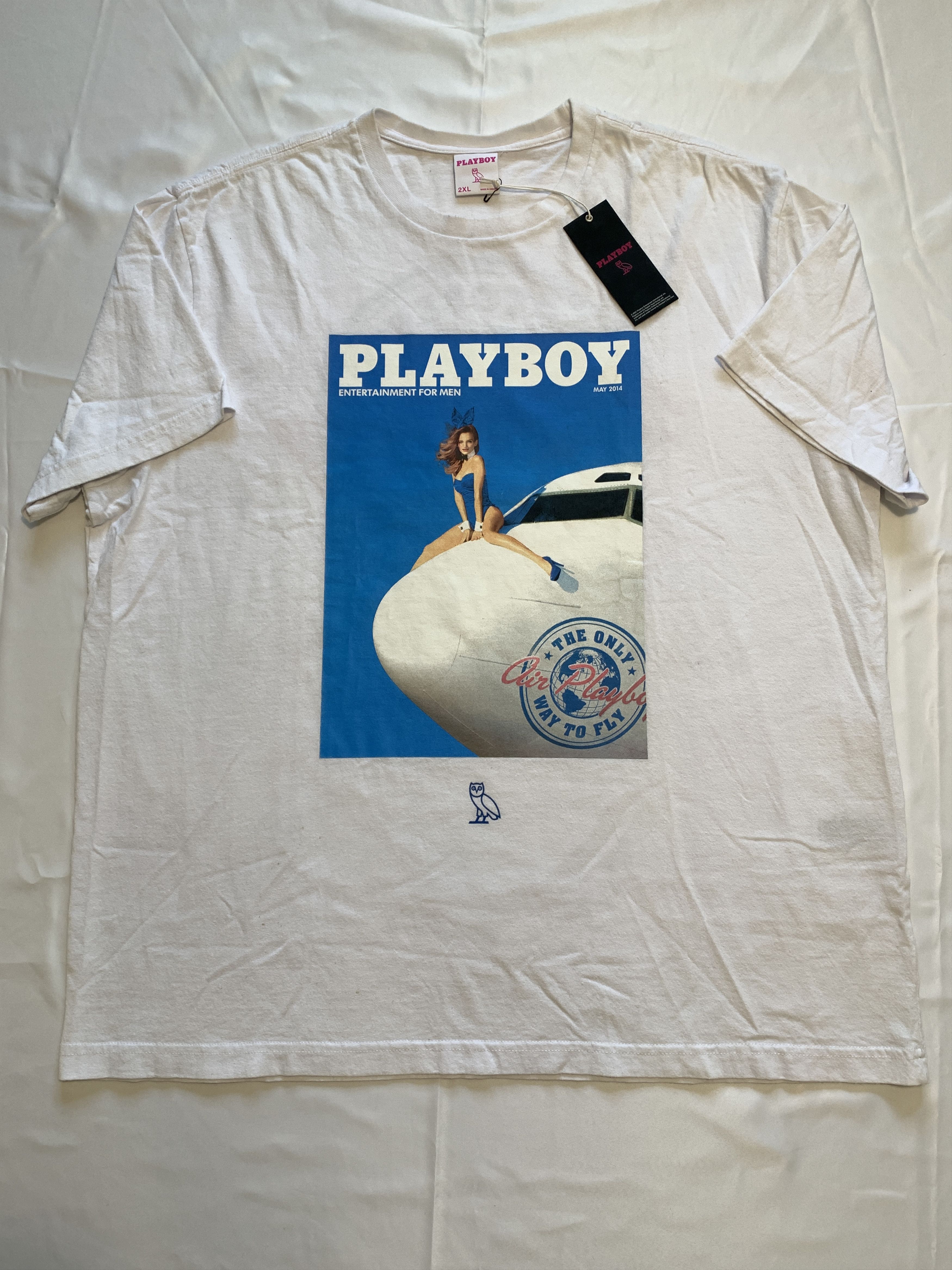 Drake OVO® x PLAYBOY AIR PLAYBOY T-SHIRT - XXL Size US XXL / EU 58 / 5 - 4 Thumbnail