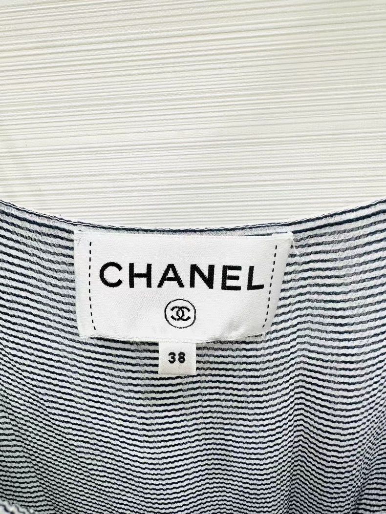 Chanel Chanel Striped suspender dress Size XS / US 0-2 / IT 36-38 - 4 Thumbnail