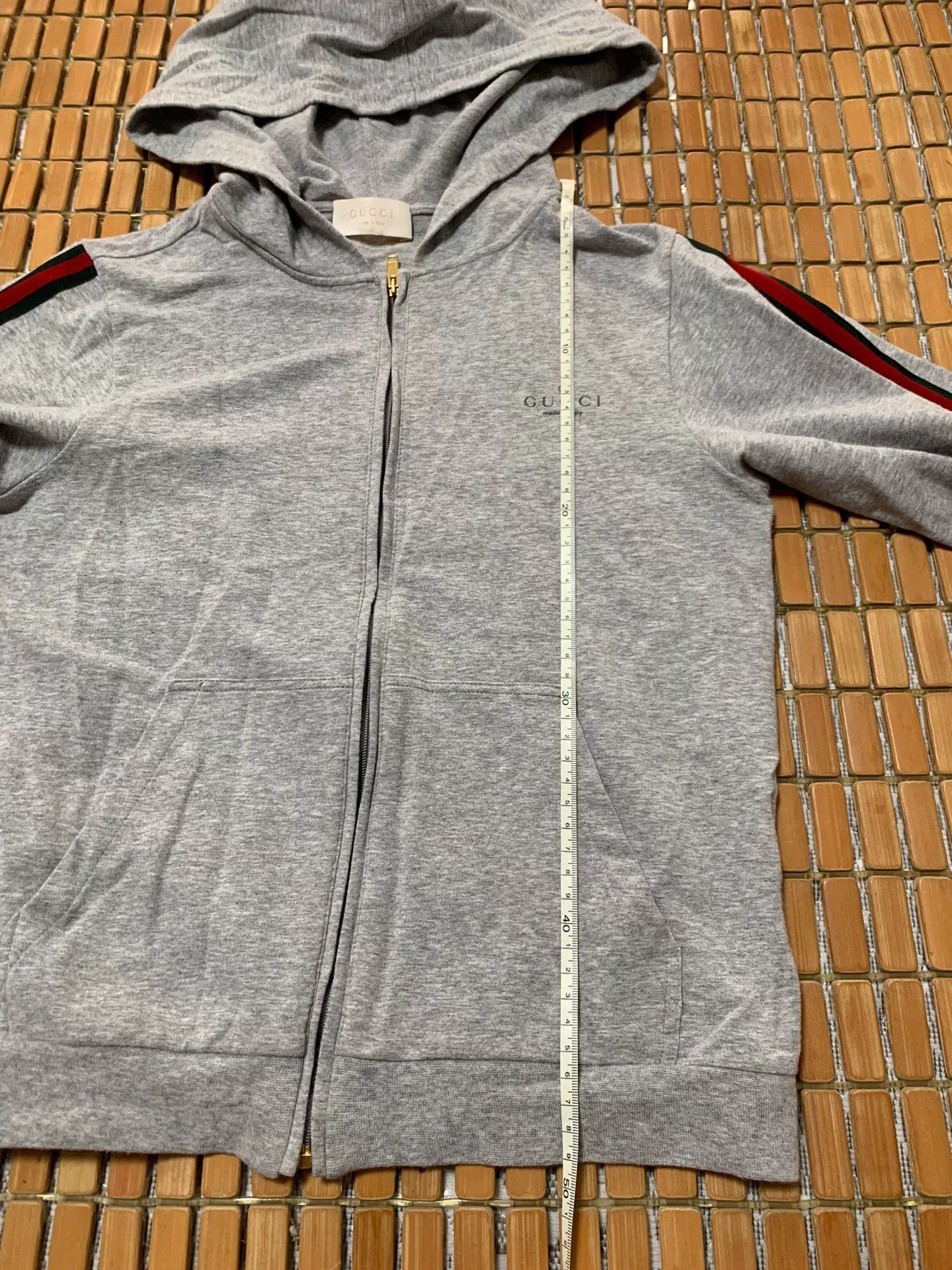 Gucci Gucci Striped Hooded Zip Jacket. Size US M / EU 48-50 / 2 - 7 Thumbnail