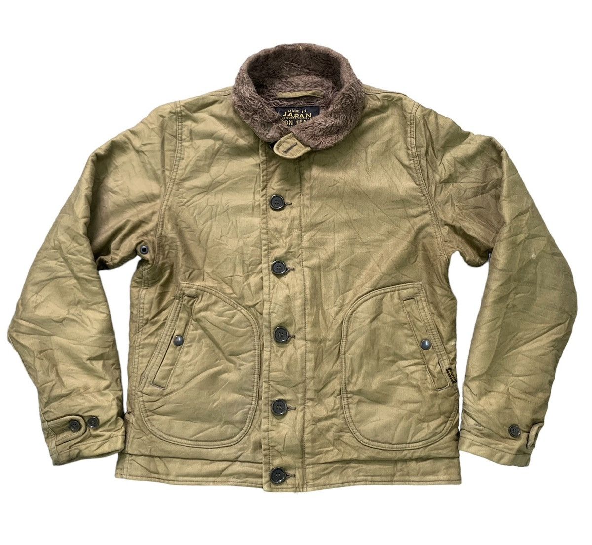 Iron Heart Iron Heart N1 Deck Jacket Made in Japan Grailed