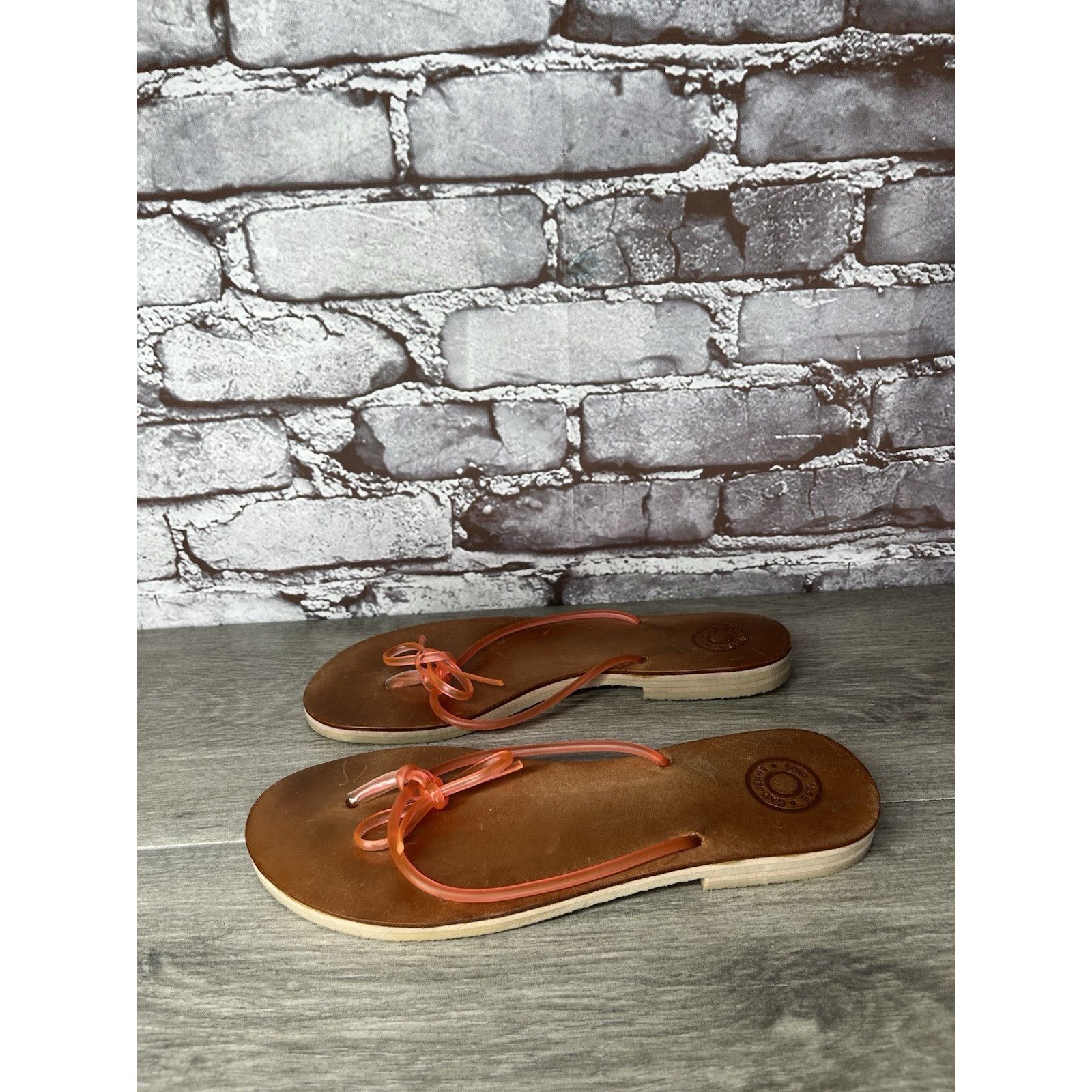 Gap Gap Sandals Flip Flop Thong Pink Toe Post Slip On Casual Fla Size US 8 / IT 38 - 22 Thumbnail