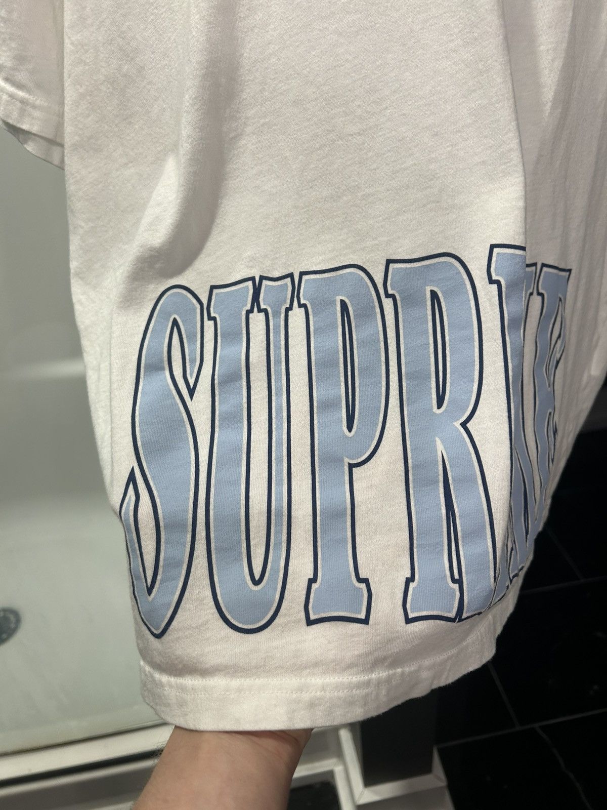 Supreme supreme cracked stretched S/S top Size US M / EU 48-50 / 2 - 9 Thumbnail