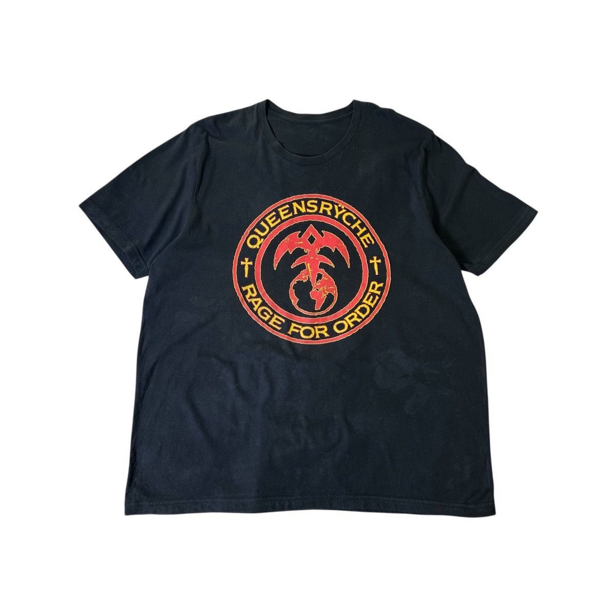 Band Tees Vintage Queensryche Rage For Order Band T-Shirt Size US XXL / EU 58 / 5 - 1 Thumbnail