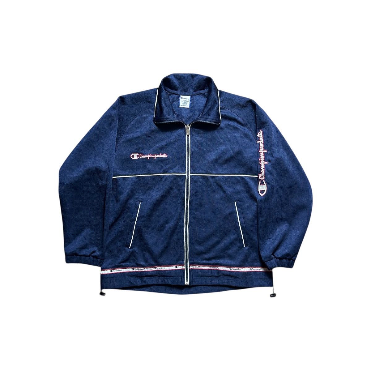 Champion Vintage Champion Big Logo Zipper Jacket Size US M / EU 48-50 / 2 - 1 Thumbnail