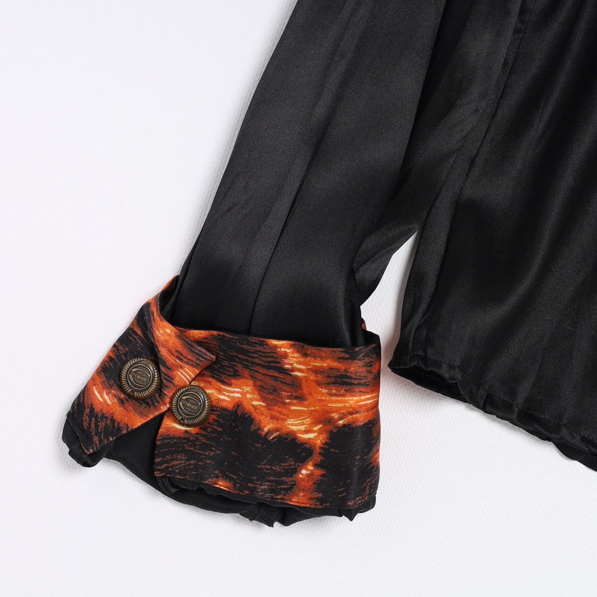 Just Cavalli Just Cavalli Silk Shirt Black Blouse Top Roberto Leopard Size L / US 10 / IT 46 - 4 Thumbnail