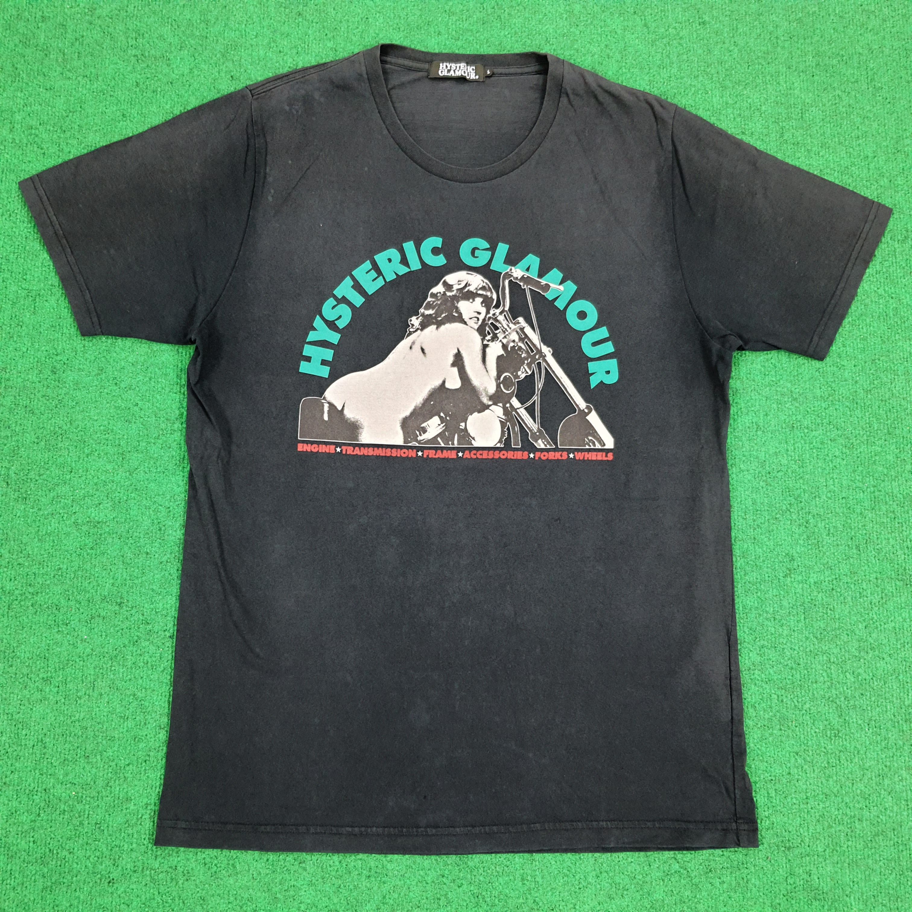 Hysteric Glamour × Japanese Brand × Vintage Vintage Hysteric Glamour Japanese Brand Naked Tshirt Size US M / EU 48-50 / 2 - 1 Thumbnail