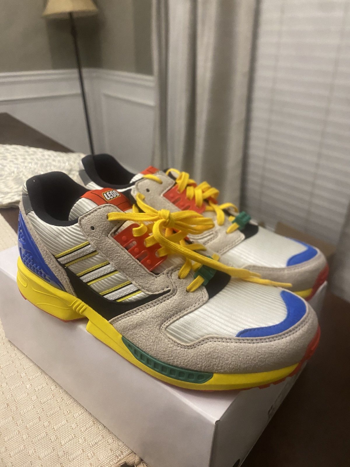 Adidas × LEGO Adidas ZX 8000 Lego Size US 10.5 / EU 43-44 - 2 Thumbnail