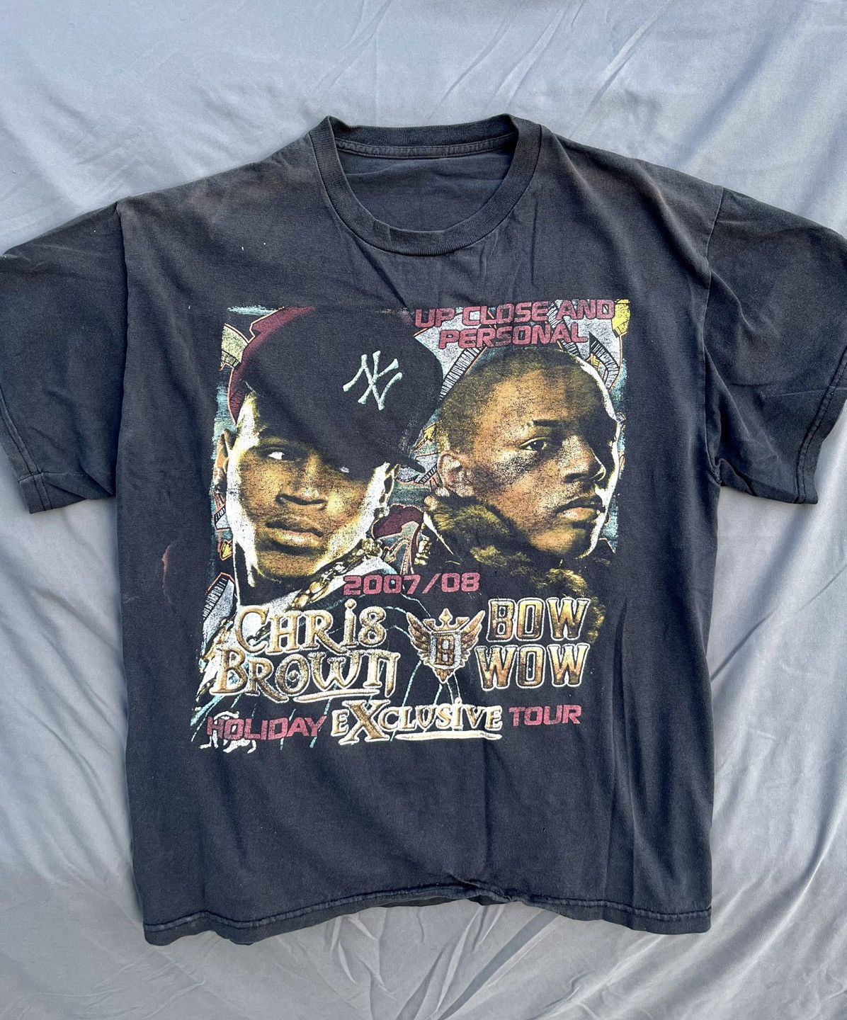 Rap Tees 2007 Chris Brown, Bow Wow, & Soulja Boy Tour Tee Size US M / EU 48-50 / 2 - 2 Thumbnail