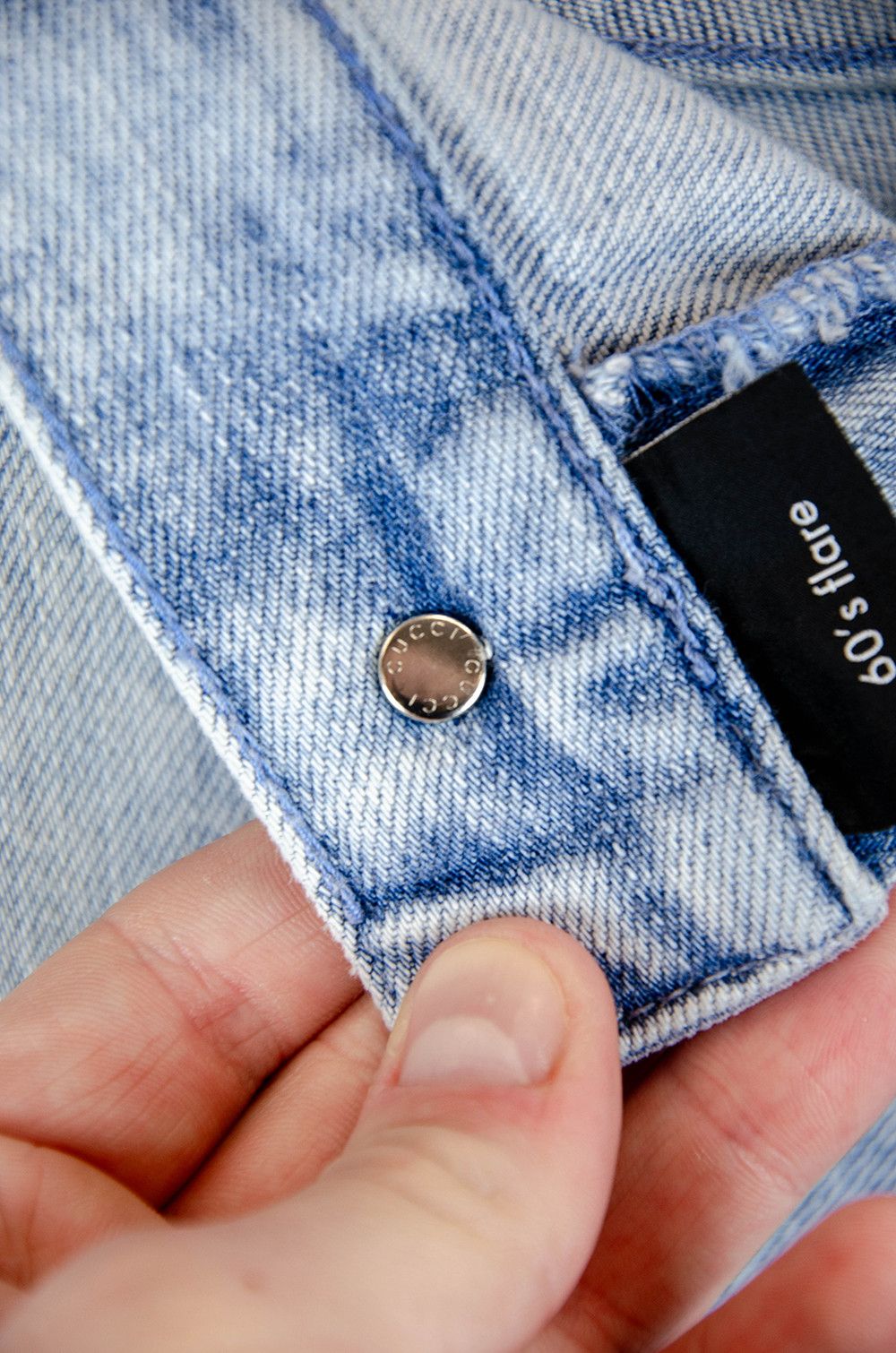 Gucci Gucci 60s Flare Jeans Light Blue Denim - Size IT40 Size 27" / US 4 / IT 40 - 10 Thumbnail