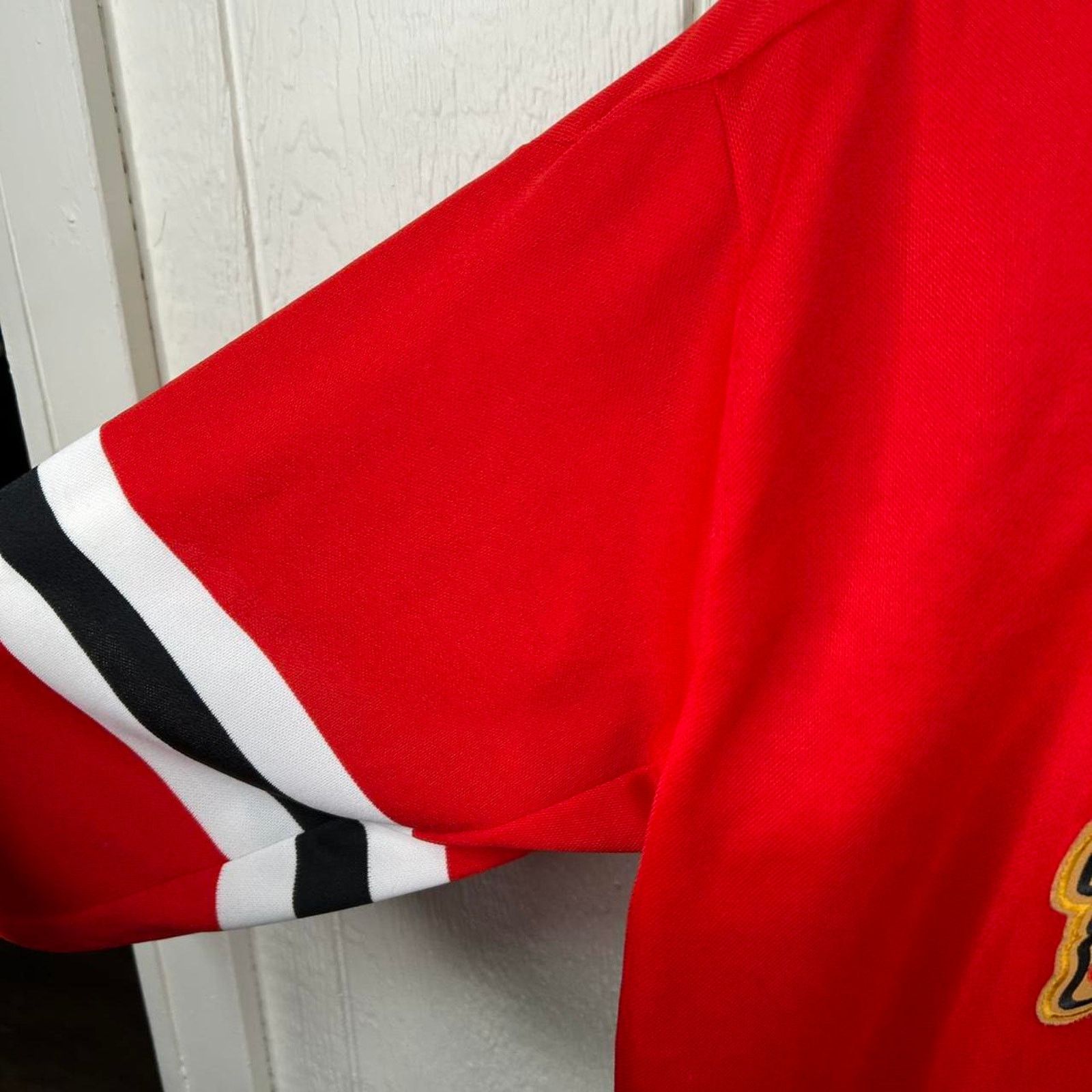 NHL Vintage 90’s Red Chicago Blackhawks Hockey NHL Jersey Large Size US L / EU 52-54 / 3 - 5 Thumbnail