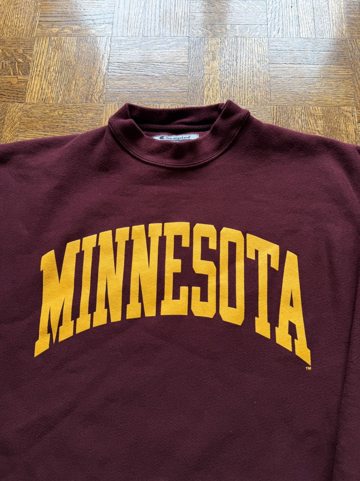 Champion Vintage Minnesota Champion Reverse Weave Sweatshirt Size US L / EU 52-54 / 3 - 3 Thumbnail