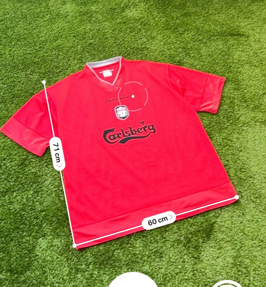 Reebok Liverpool FC Home Shirt 2003/04 – Reebok x Carlsberg Size US L / EU 52-54 / 3 - 4 Thumbnail