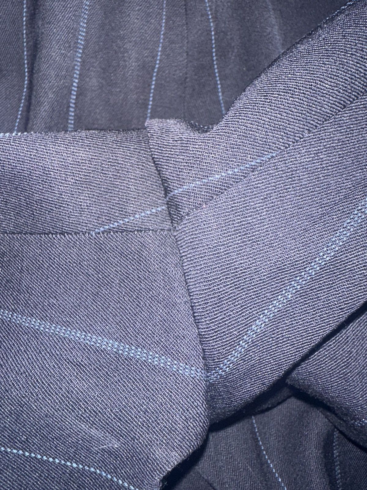 Escada Sport Vintage Escada pantsuit black with blue pinstripes Size XXS / US 00 / IT 34 - 21 Thumbnail